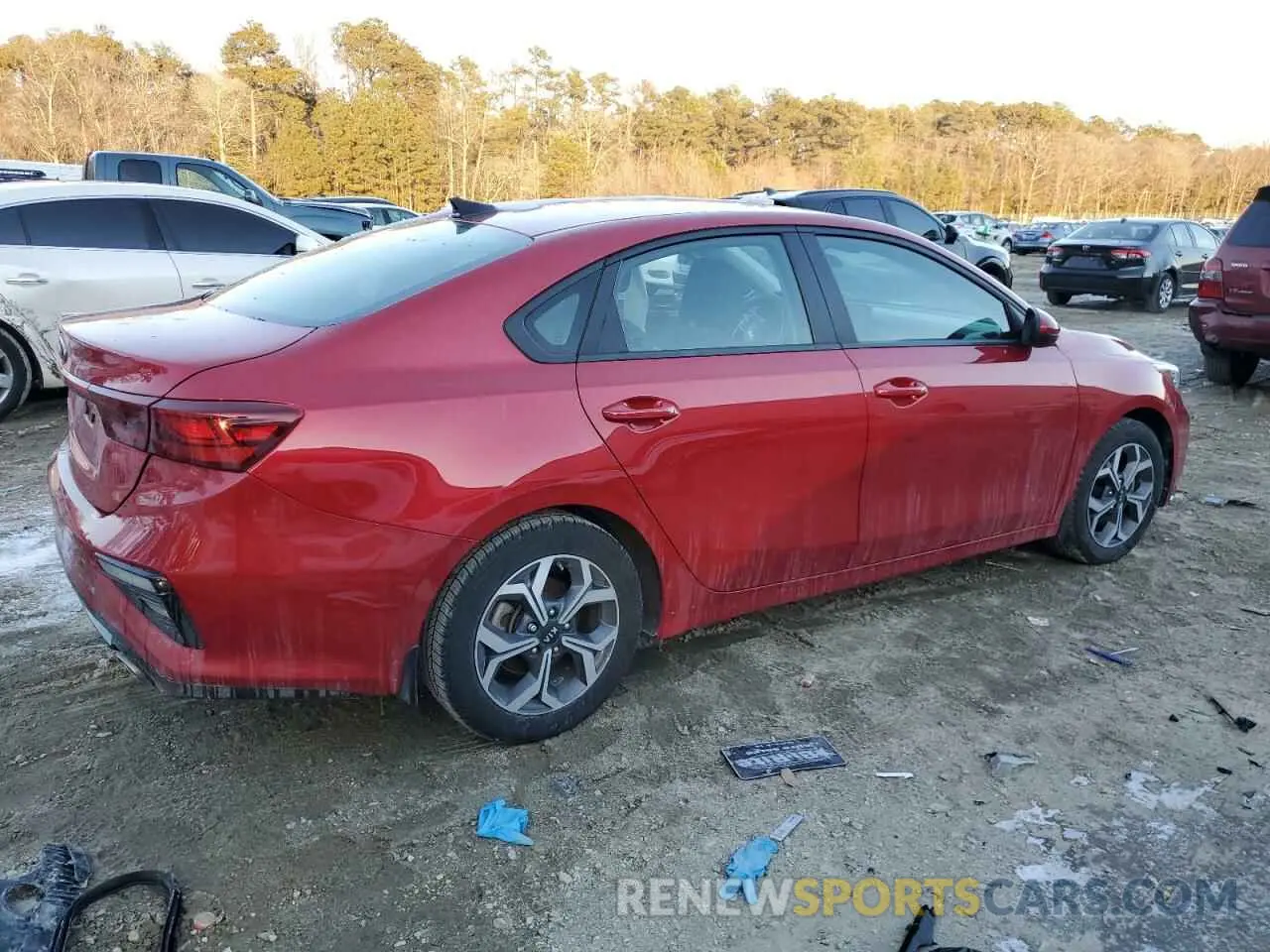 3 Photograph of a damaged car 3KPF24AD4ME307293 KIA FORTE 2021