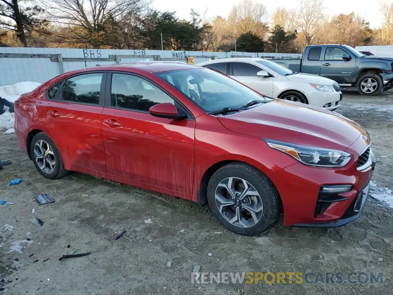 4 Photograph of a damaged car 3KPF24AD4ME307293 KIA FORTE 2021