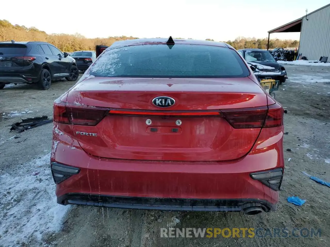 6 Photograph of a damaged car 3KPF24AD4ME307293 KIA FORTE 2021