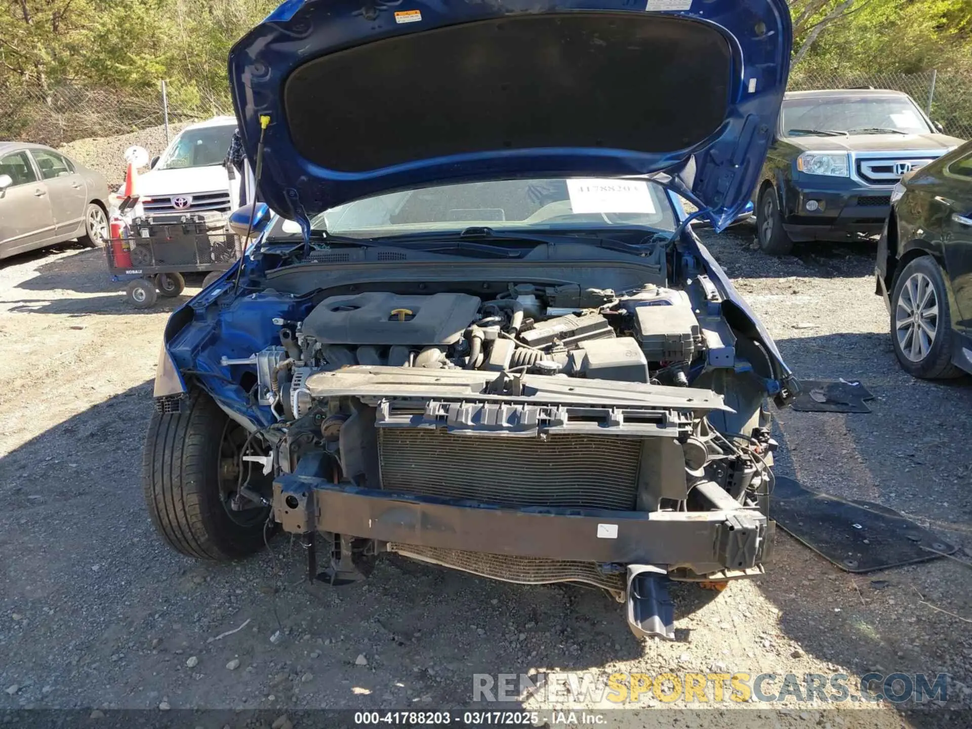 10 Photograph of a damaged car 3KPF24AD4ME320271 KIA FORTE 2021