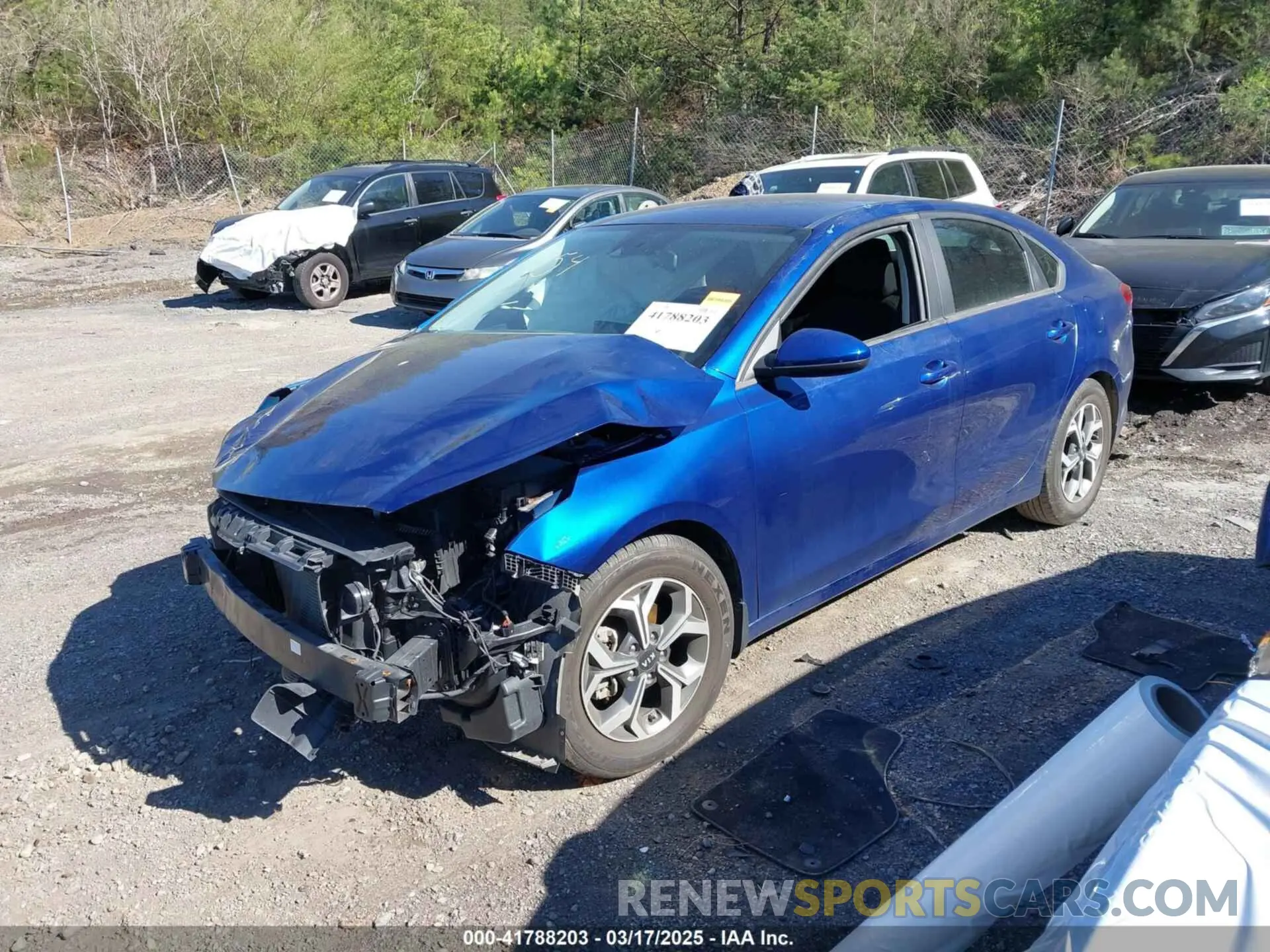 2 Photograph of a damaged car 3KPF24AD4ME320271 KIA FORTE 2021