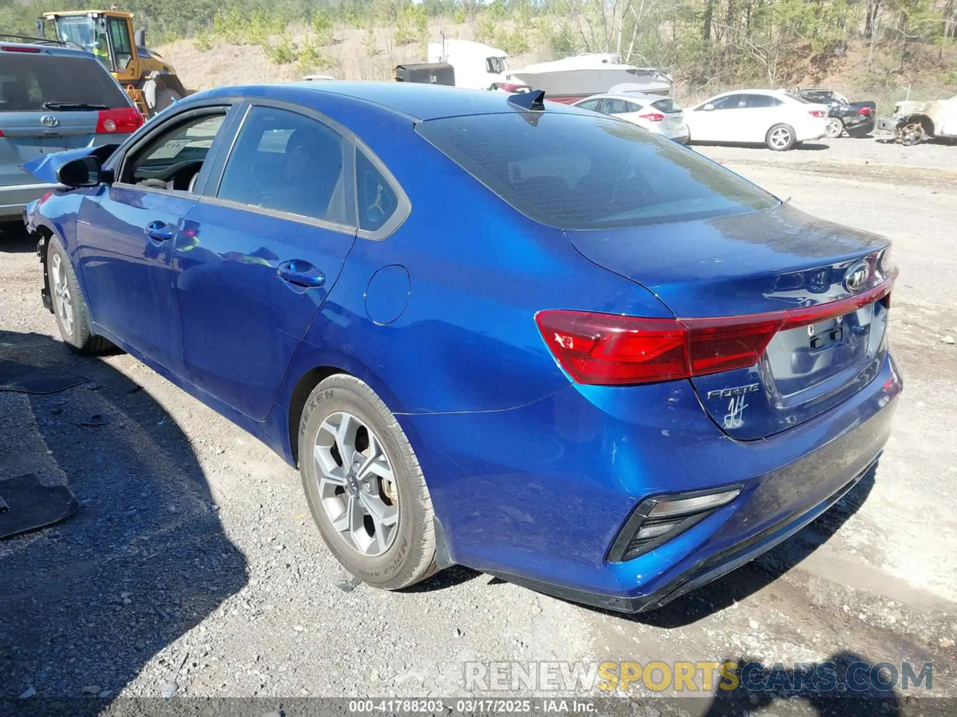 3 Photograph of a damaged car 3KPF24AD4ME320271 KIA FORTE 2021