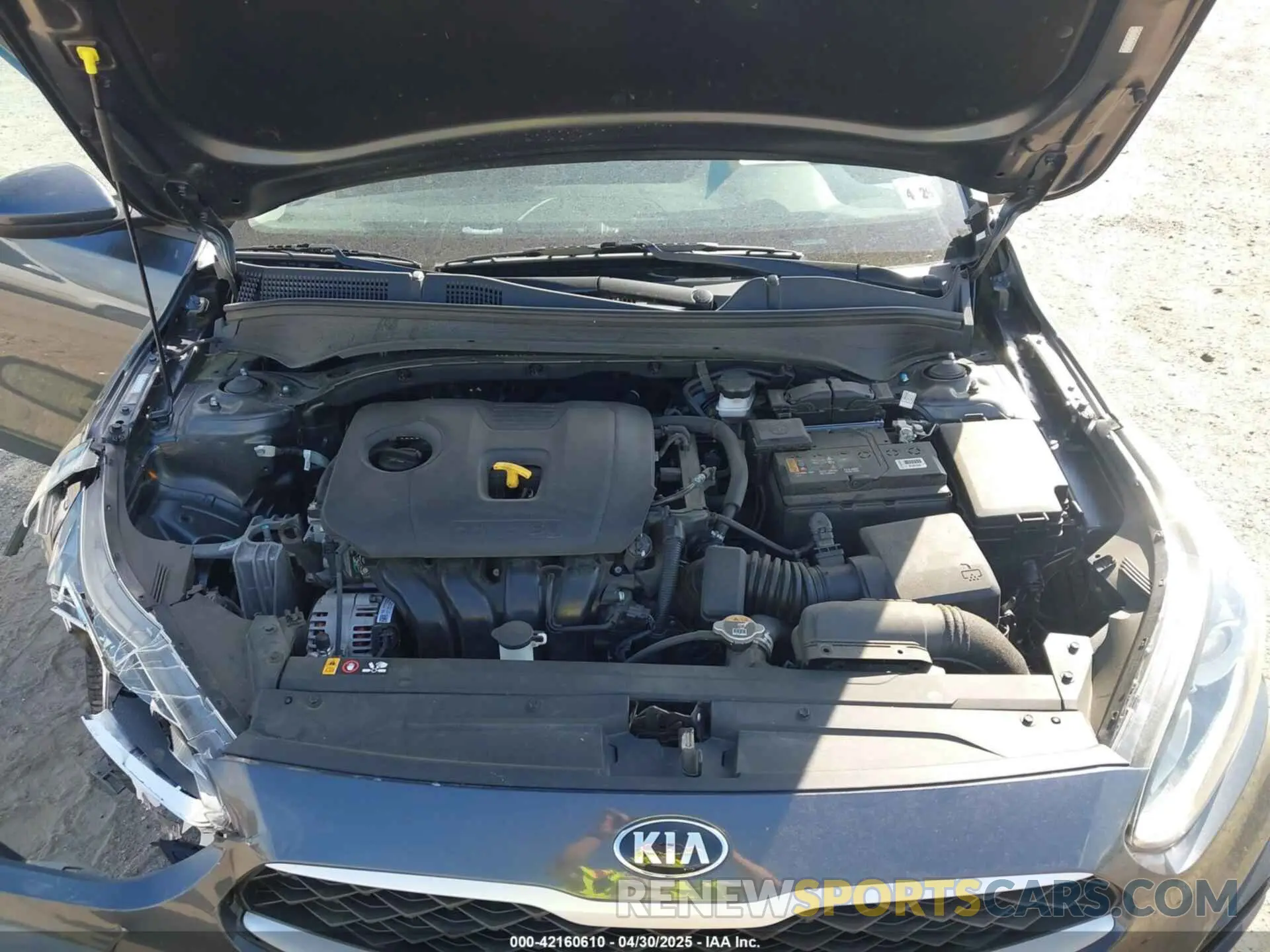 10 Photograph of a damaged car 3KPF24AD4ME326202 KIA FORTE 2021