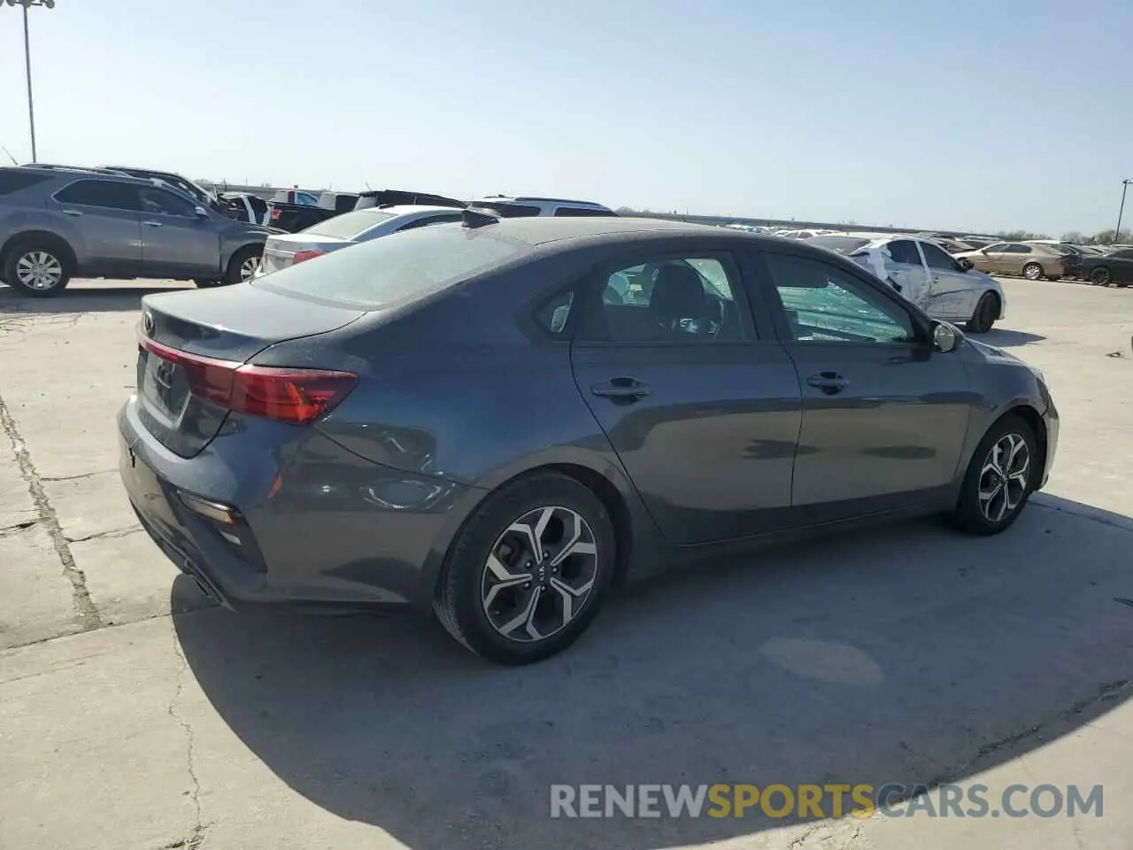 3 Photograph of a damaged car 3KPF24AD4ME327110 KIA FORTE 2021
