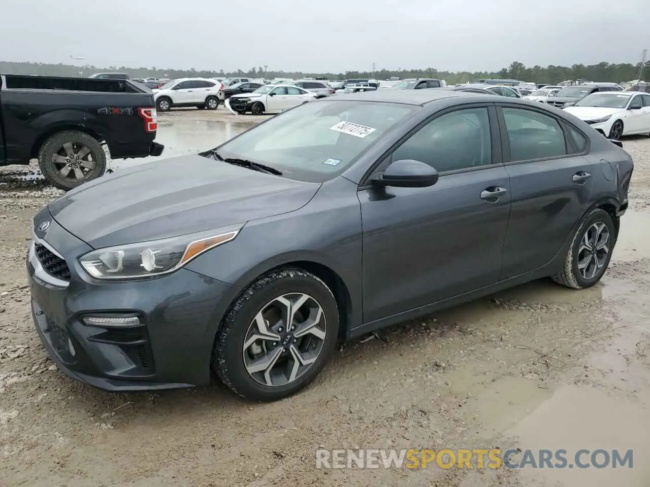 1 Photograph of a damaged car 3KPF24AD4ME337894 KIA FORTE 2021