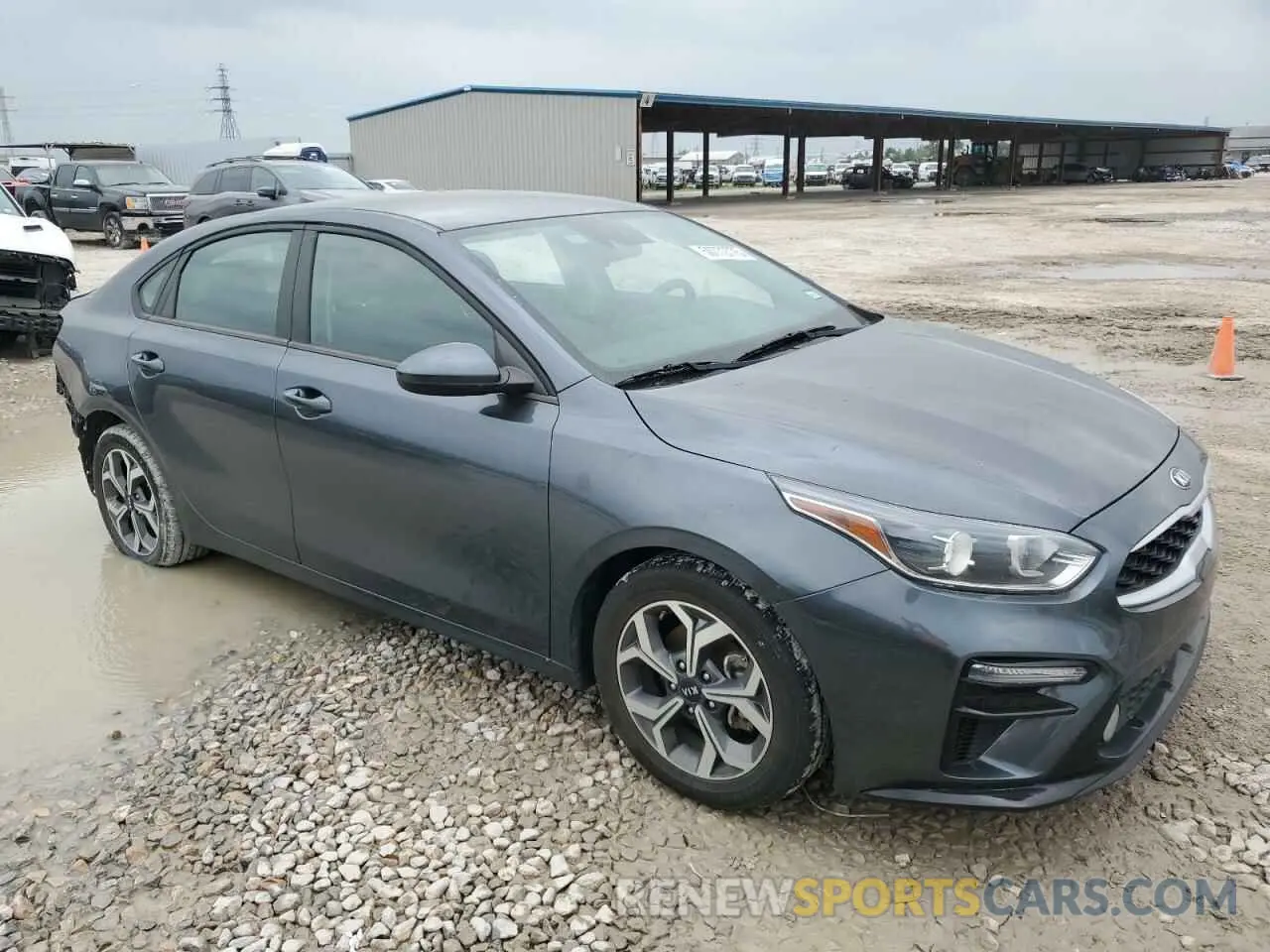 4 Photograph of a damaged car 3KPF24AD4ME337894 KIA FORTE 2021