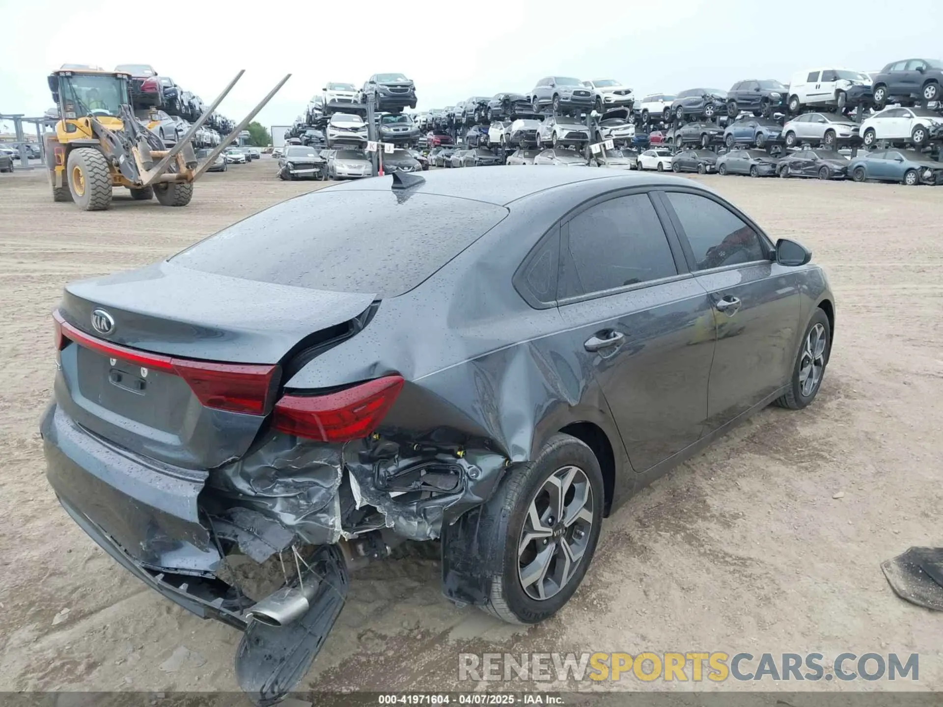 4 Photograph of a damaged car 3KPF24AD4ME342447 KIA FORTE 2021