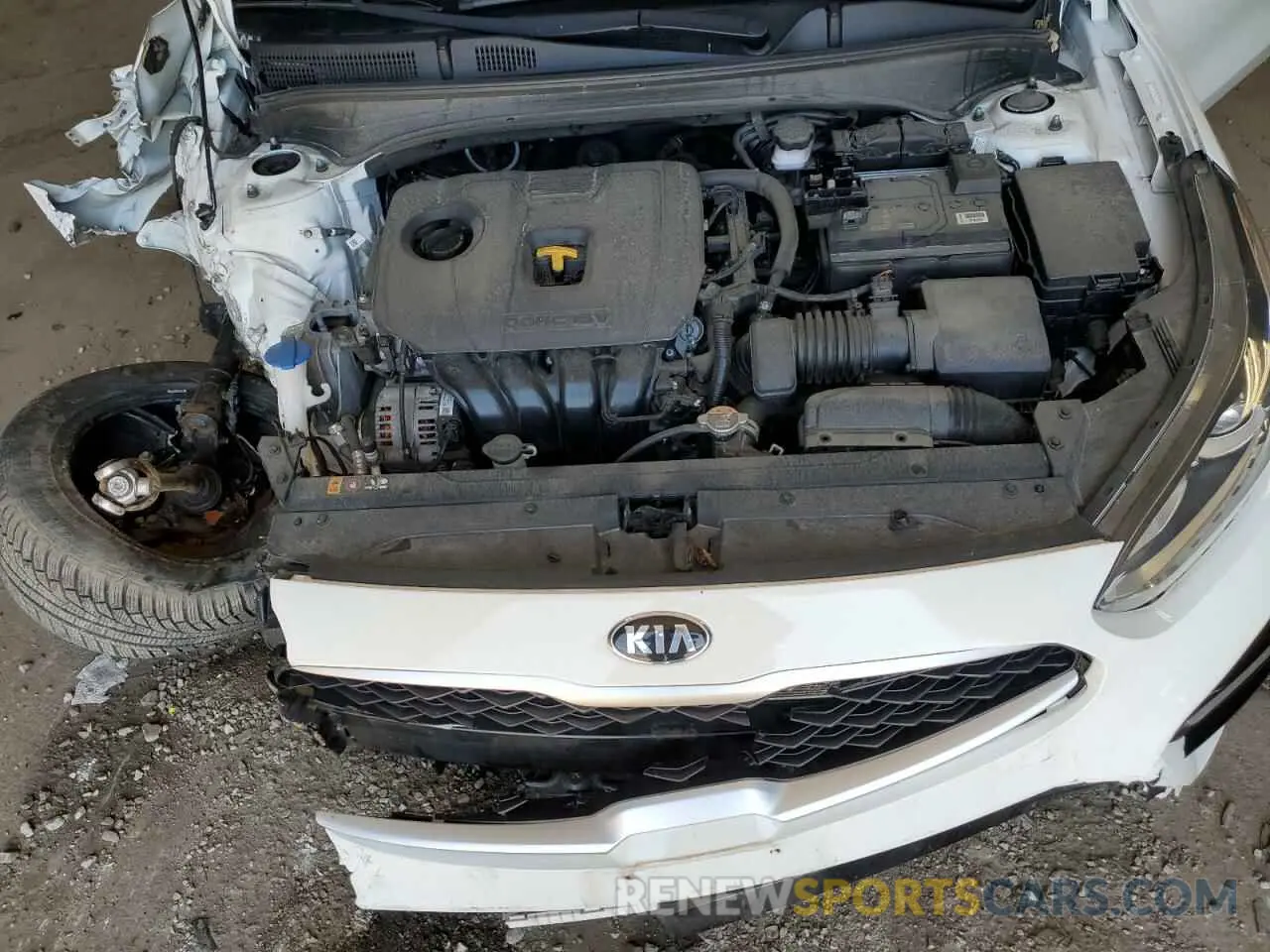 11 Photograph of a damaged car 3KPF24AD4ME347499 KIA FORTE 2021