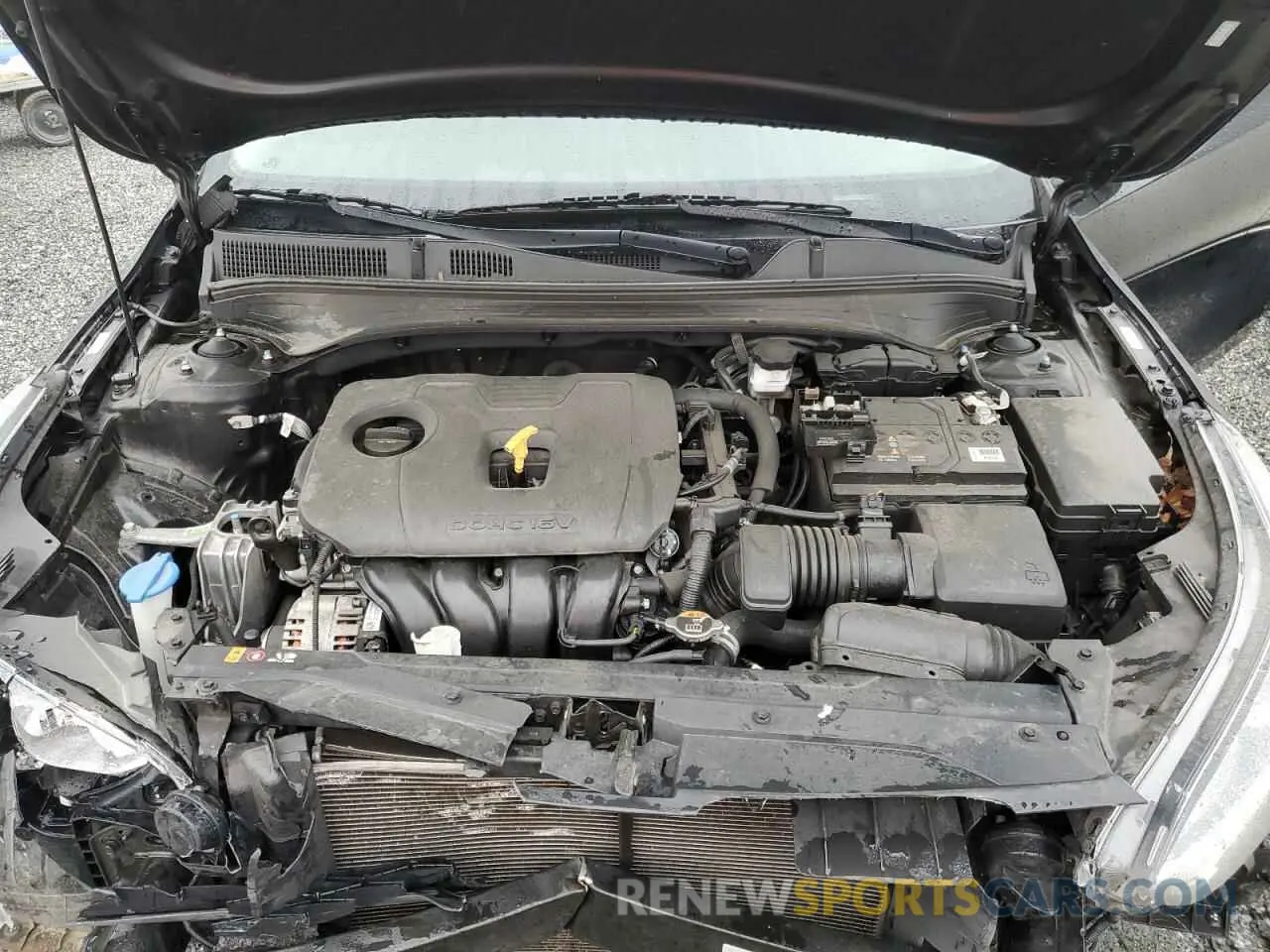 11 Photograph of a damaged car 3KPF24AD4ME353285 KIA FORTE 2021