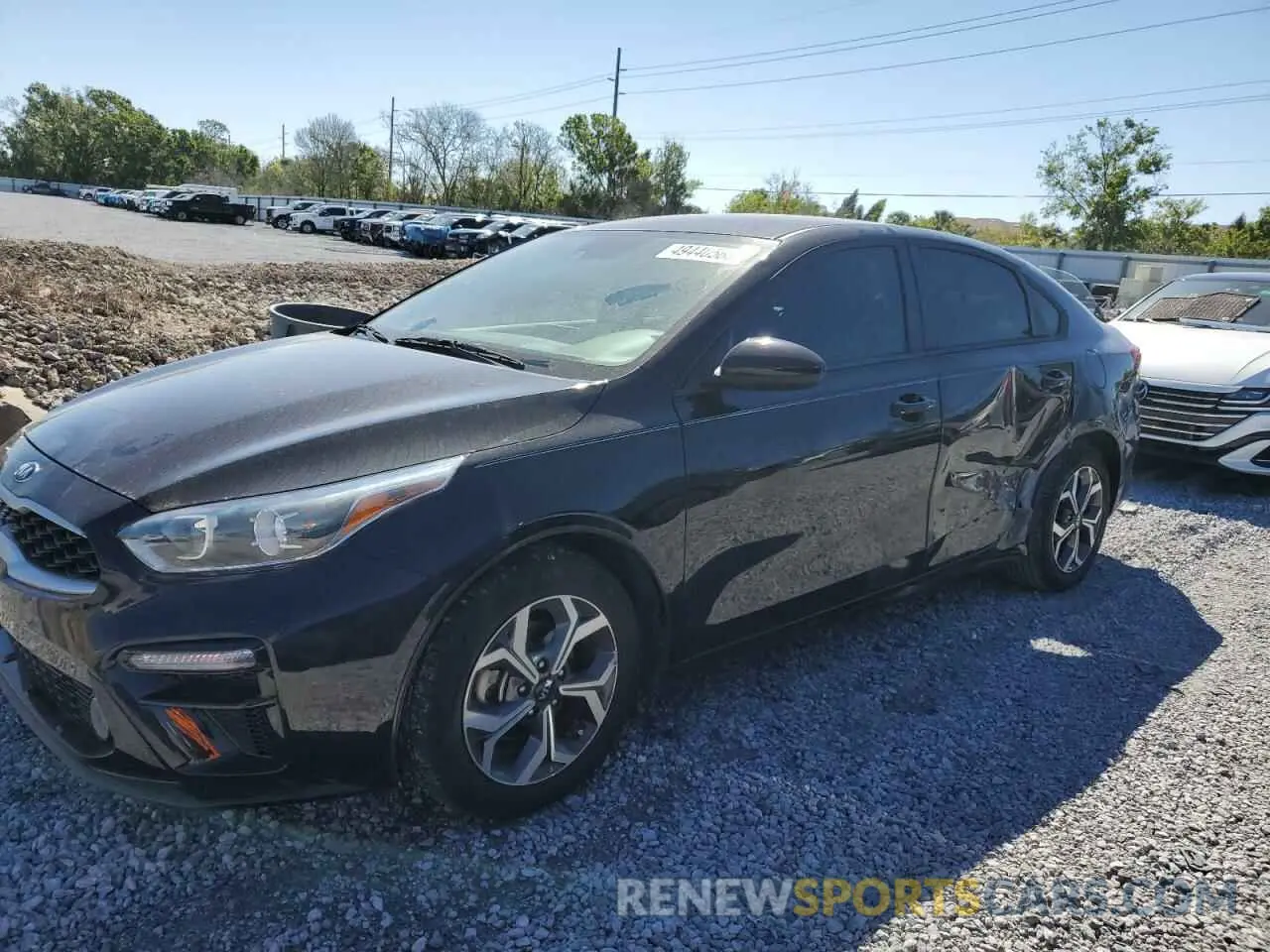1 Photograph of a damaged car 3KPF24AD4ME357109 KIA FORTE 2021