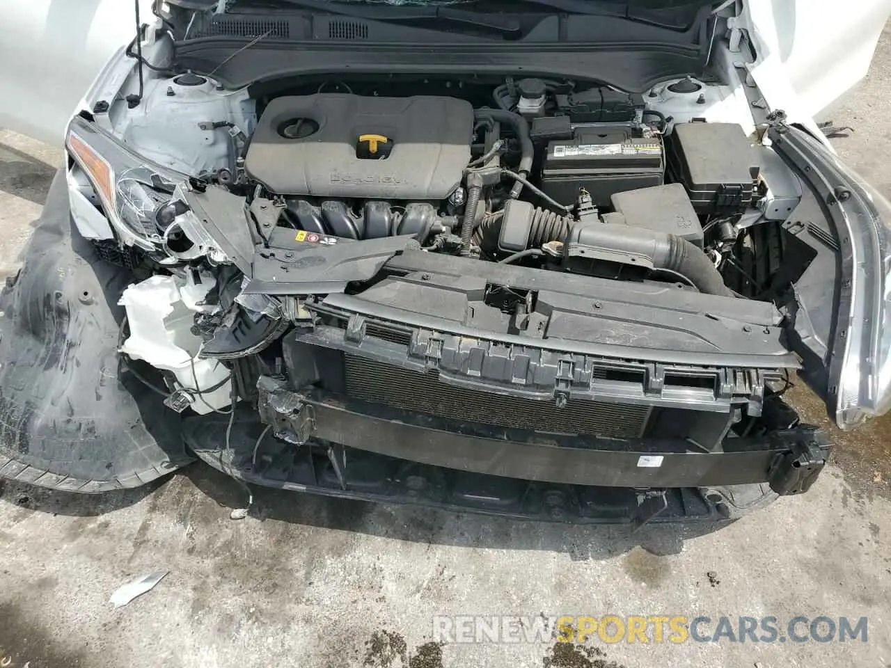 11 Photograph of a damaged car 3KPF24AD4ME358373 KIA FORTE 2021