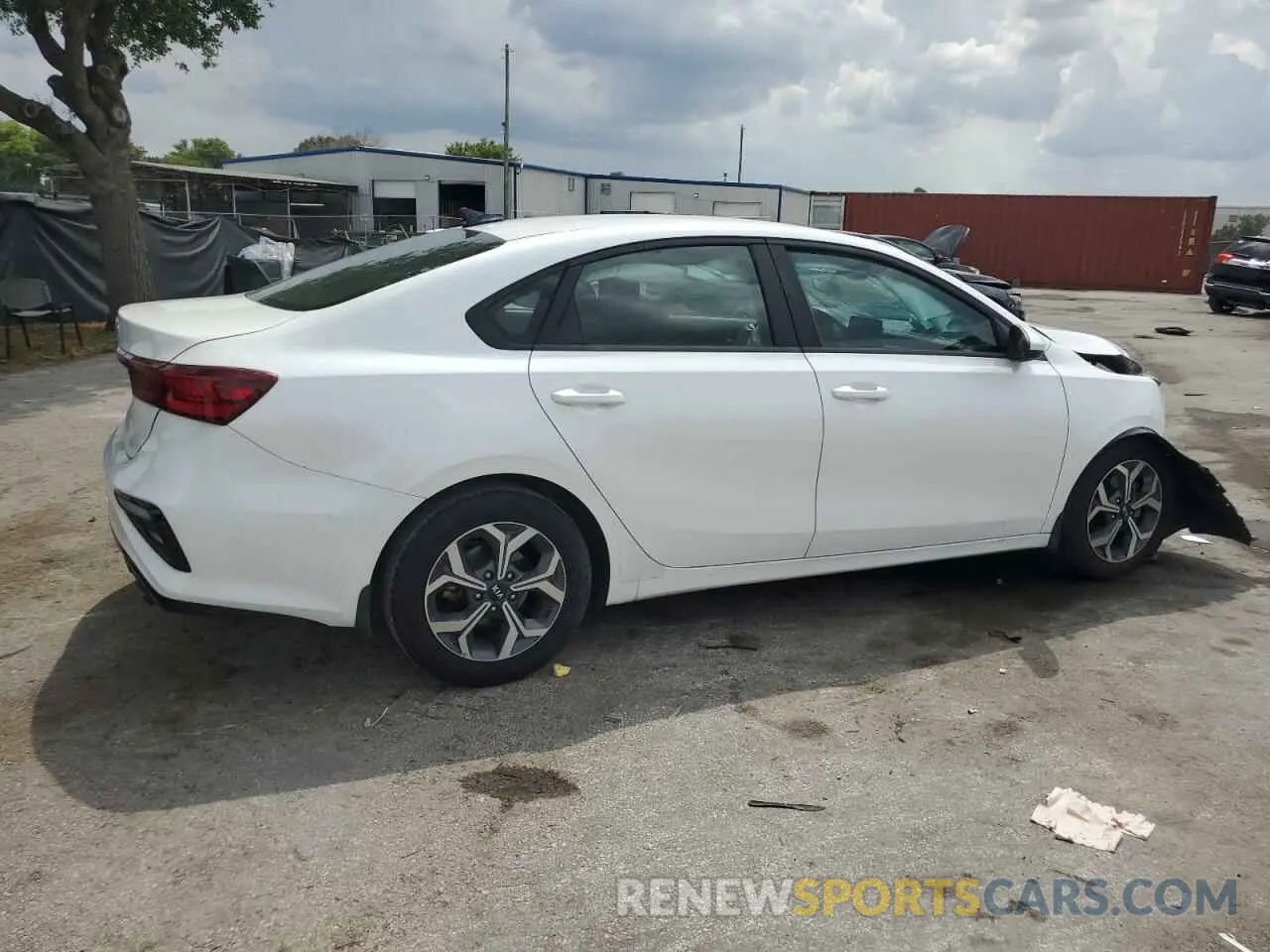 3 Photograph of a damaged car 3KPF24AD4ME358373 KIA FORTE 2021