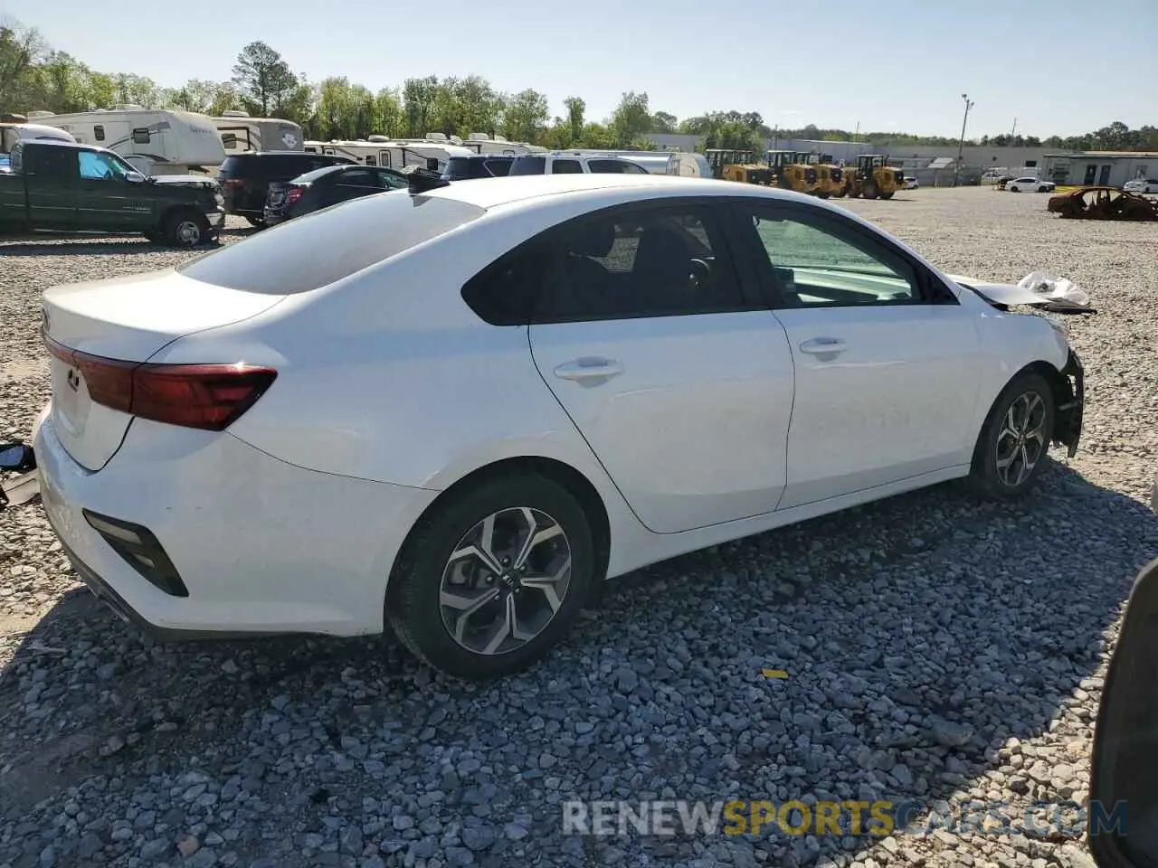 3 Photograph of a damaged car 3KPF24AD4ME359992 KIA FORTE 2021