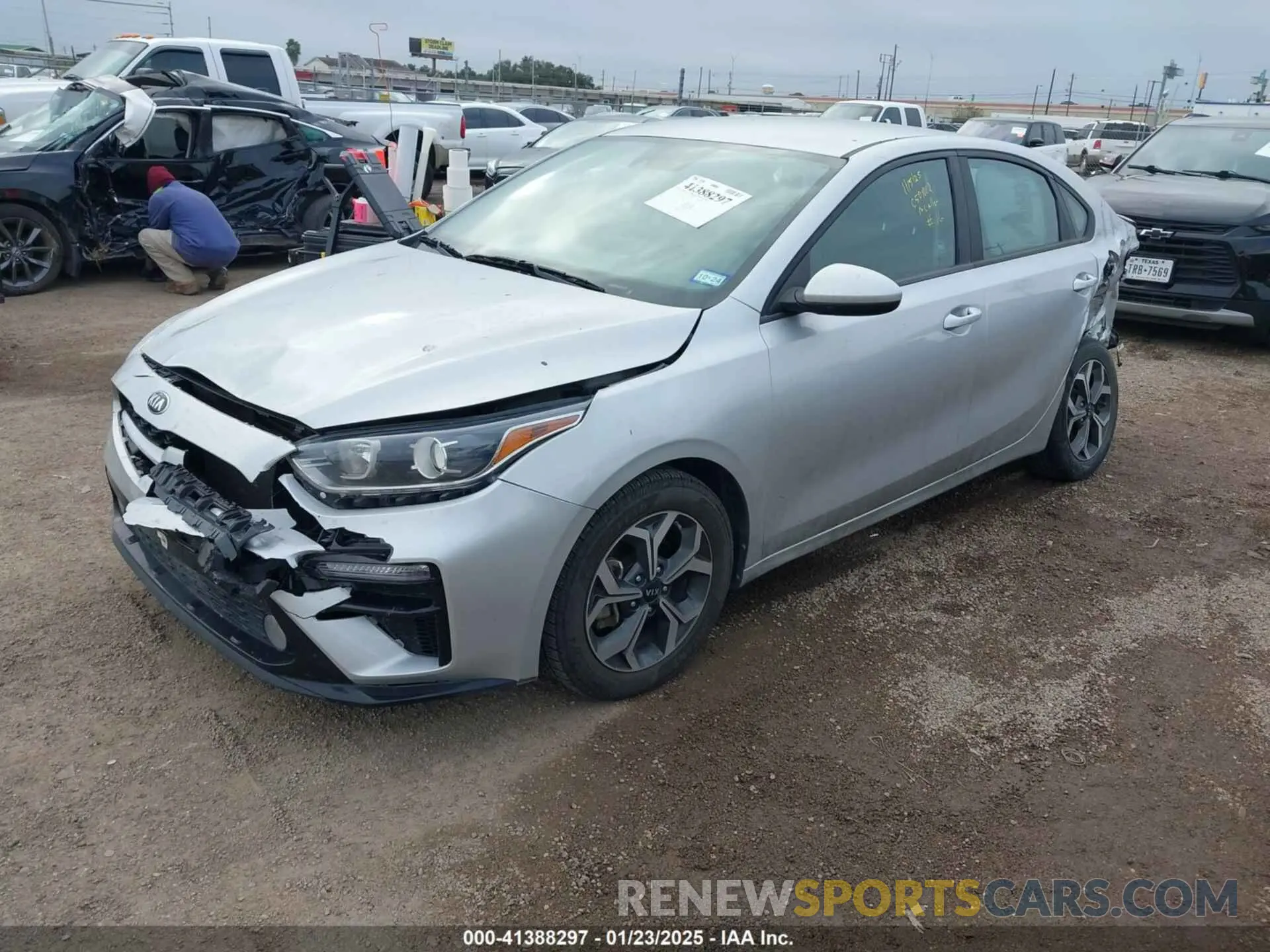 2 Photograph of a damaged car 3KPF24AD4ME371026 KIA FORTE 2021