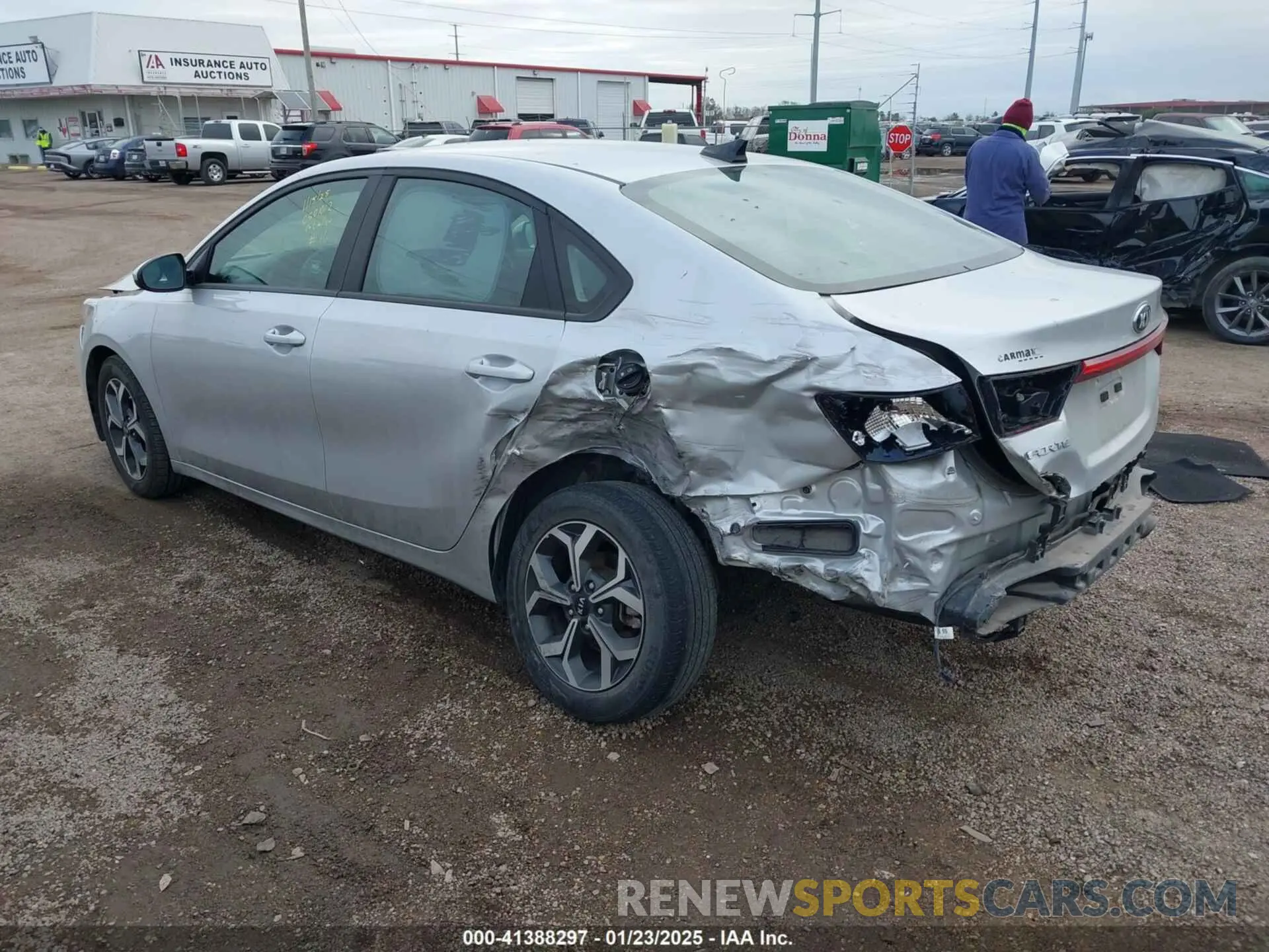 3 Photograph of a damaged car 3KPF24AD4ME371026 KIA FORTE 2021