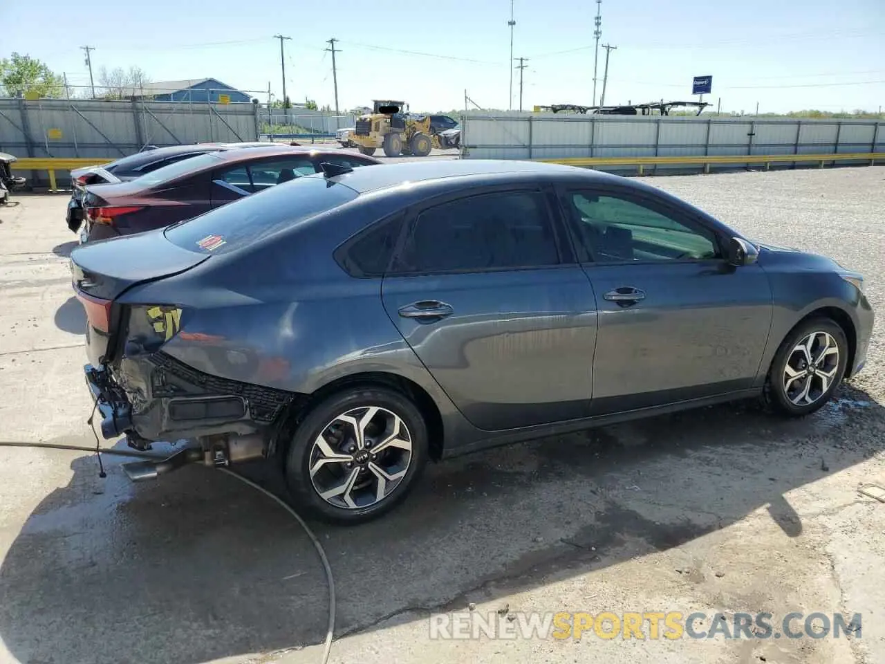 3 Photograph of a damaged car 3KPF24AD4ME372404 KIA FORTE 2021