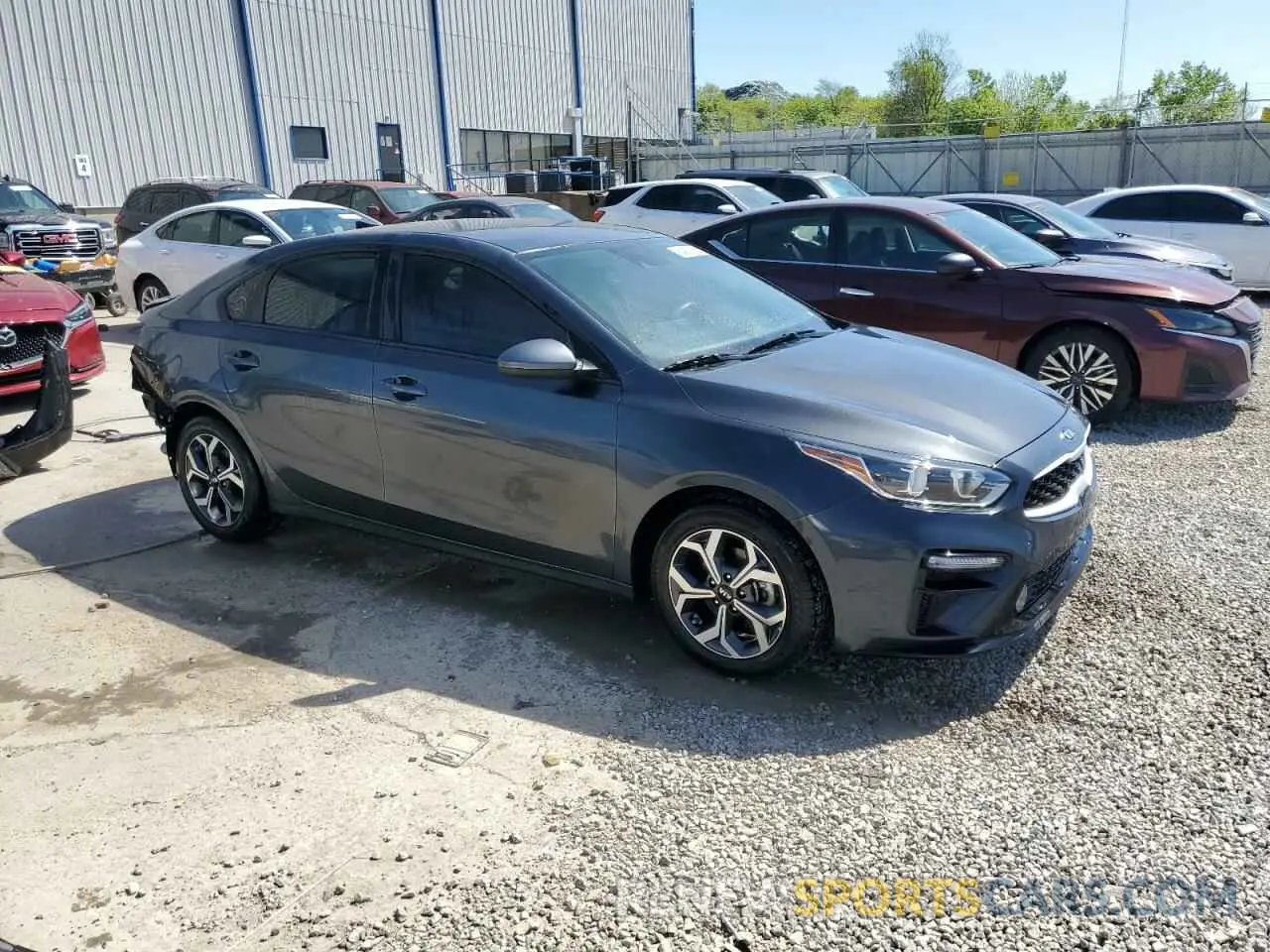 4 Photograph of a damaged car 3KPF24AD4ME372404 KIA FORTE 2021