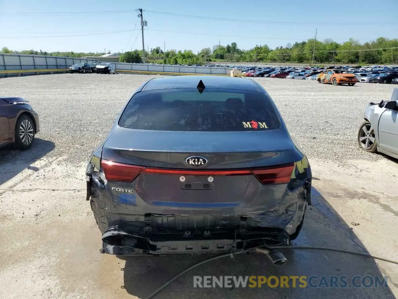 6 Photograph of a damaged car 3KPF24AD4ME372404 KIA FORTE 2021