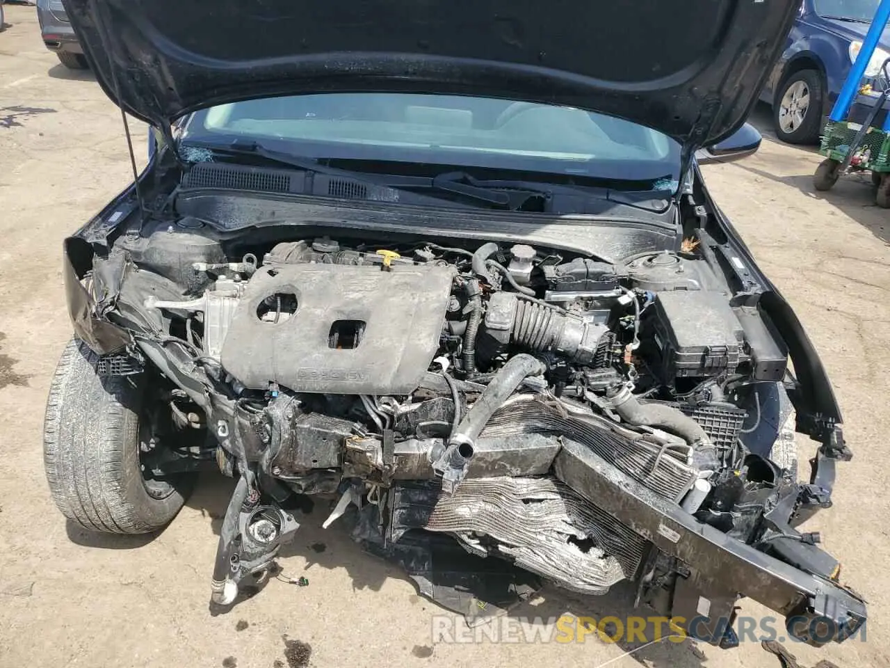 11 Photograph of a damaged car 3KPF24AD4ME374153 KIA FORTE 2021