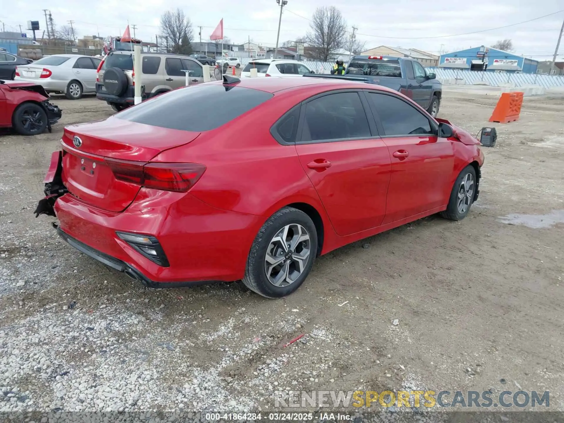 4 Photograph of a damaged car 3KPF24AD4ME378932 KIA FORTE 2021