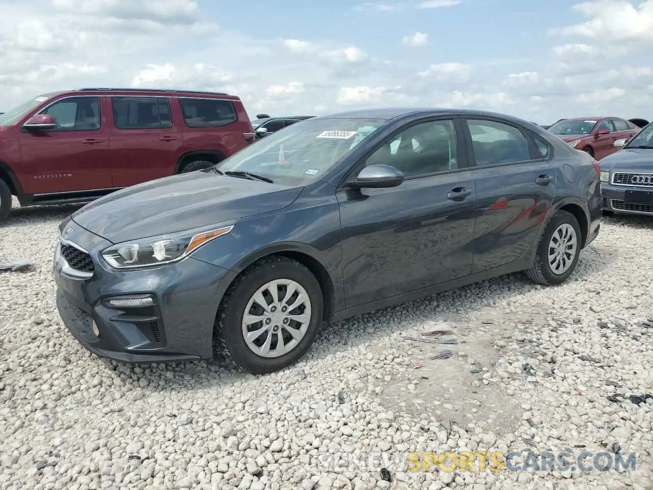 1 Photograph of a damaged car 3KPF24AD4ME394807 KIA FORTE 2021