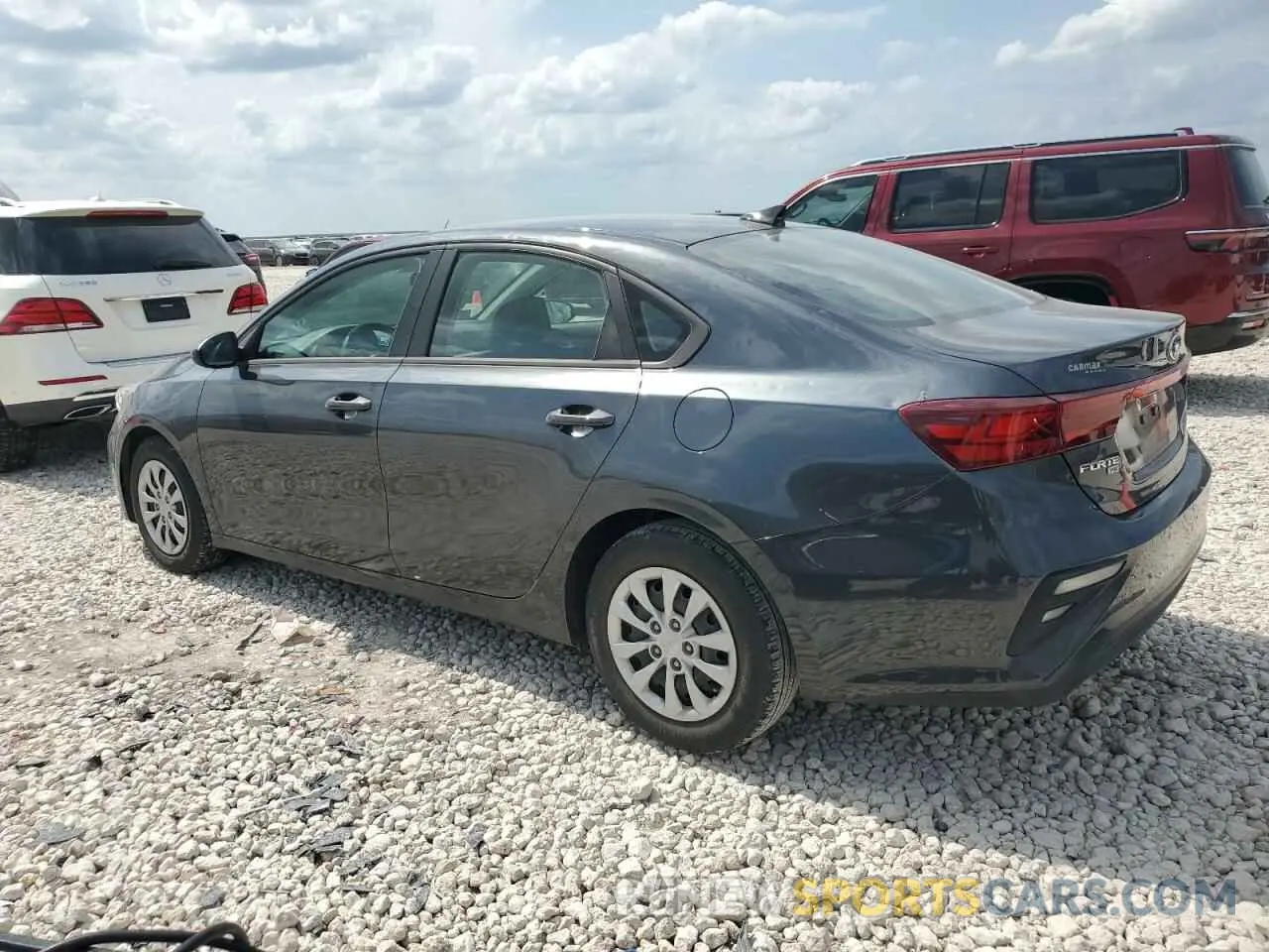 2 Photograph of a damaged car 3KPF24AD4ME394807 KIA FORTE 2021