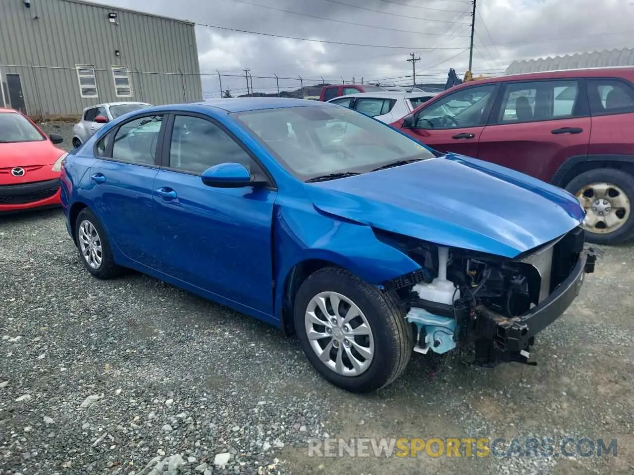 4 Photograph of a damaged car 3KPF24AD4ME399411 KIA FORTE 2021