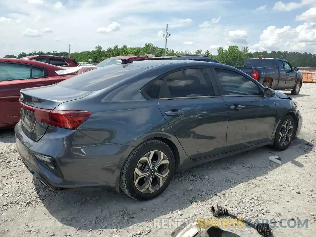 3 Photograph of a damaged car 3KPF24AD4ME403747 KIA FORTE 2021