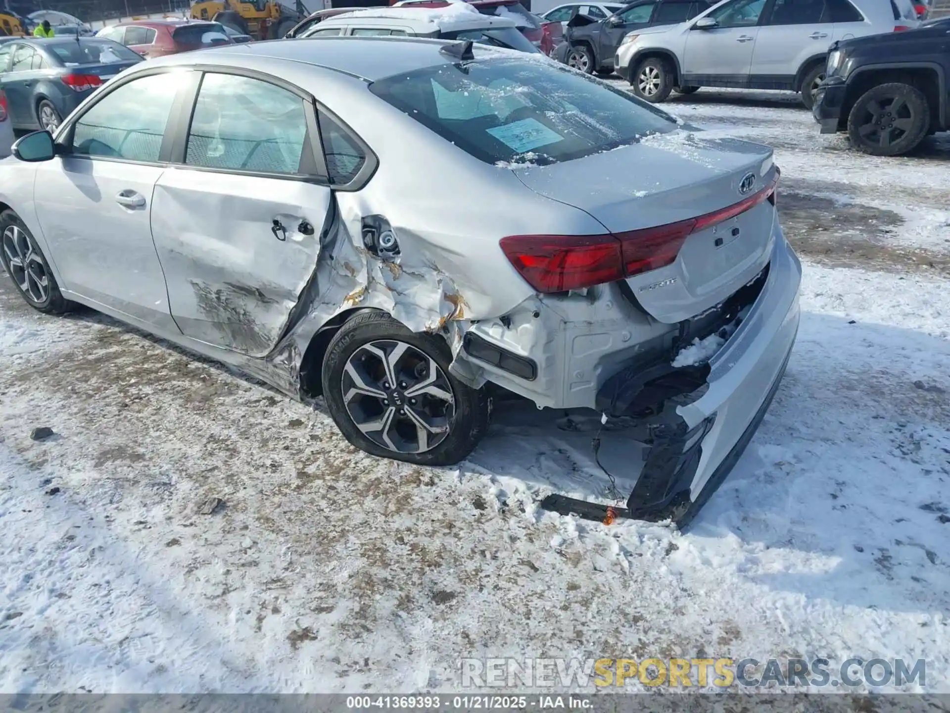 6 Photograph of a damaged car 3KPF24AD4ME405126 KIA FORTE 2021