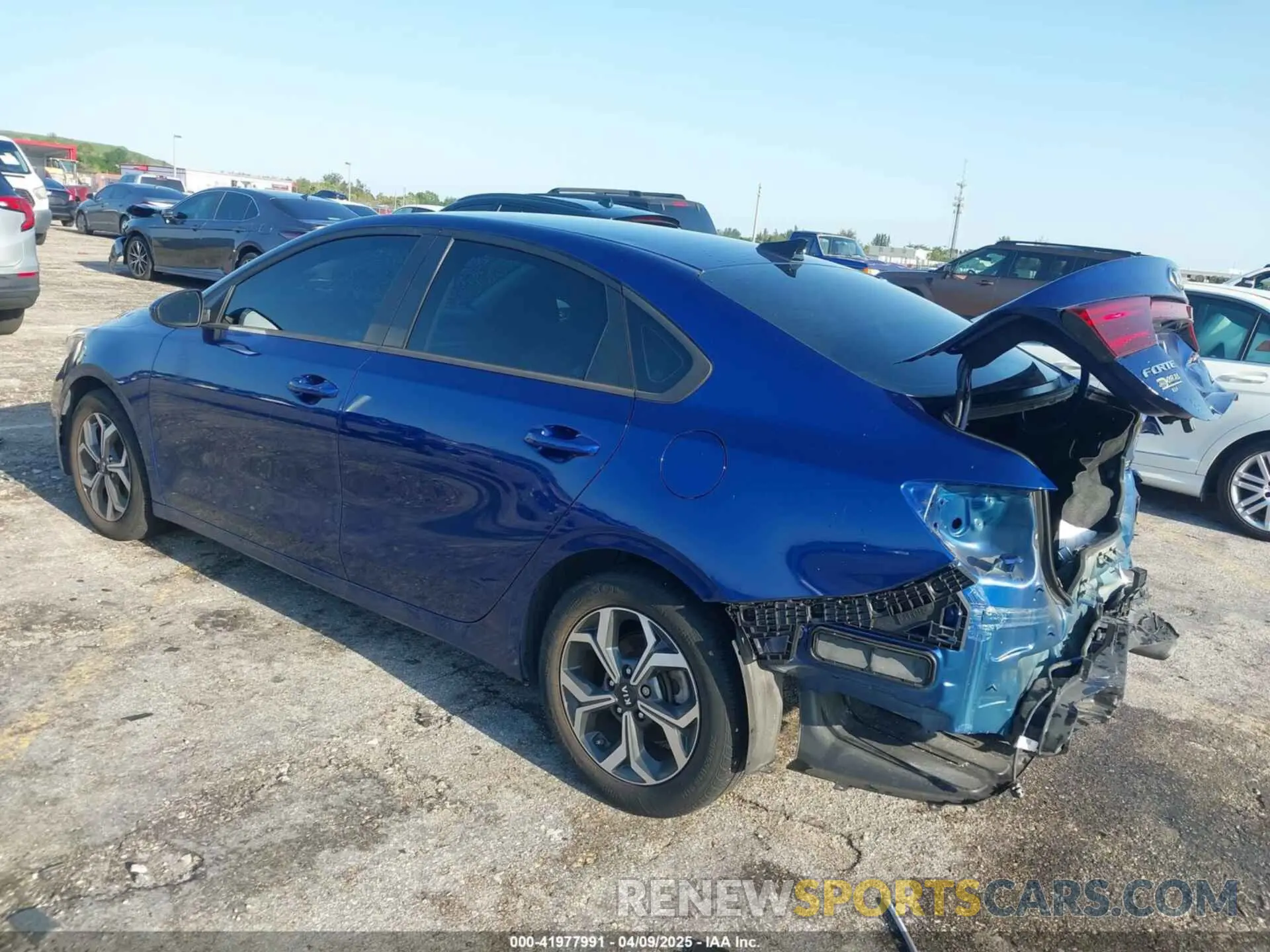 3 Photograph of a damaged car 3KPF24AD4ME406468 KIA FORTE 2021