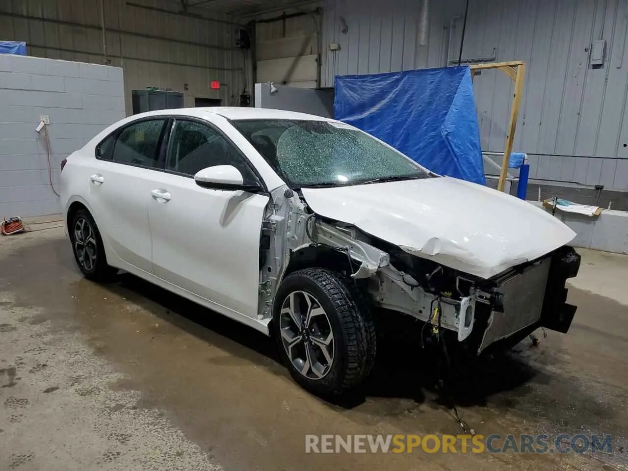 4 Photograph of a damaged car 3KPF24AD5ME268472 KIA FORTE 2021
