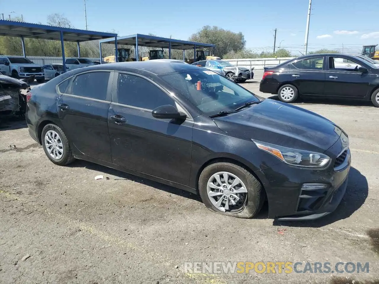 4 Photograph of a damaged car 3KPF24AD5ME272988 KIA FORTE 2021