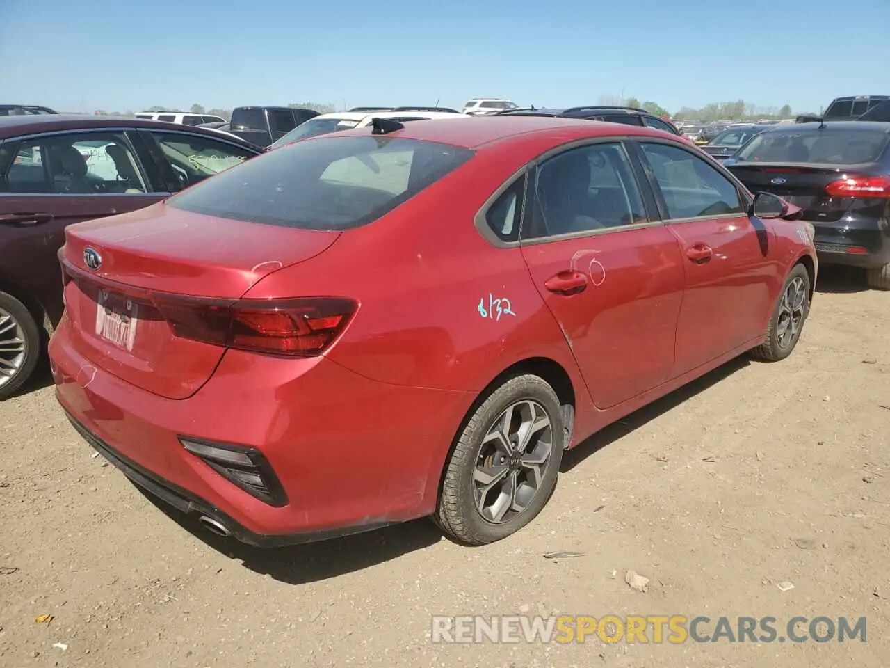 3 Photograph of a damaged car 3KPF24AD5ME276801 KIA FORTE 2021