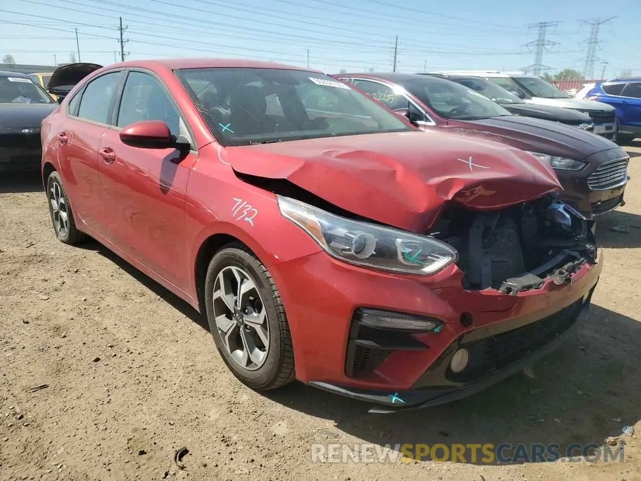4 Photograph of a damaged car 3KPF24AD5ME276801 KIA FORTE 2021