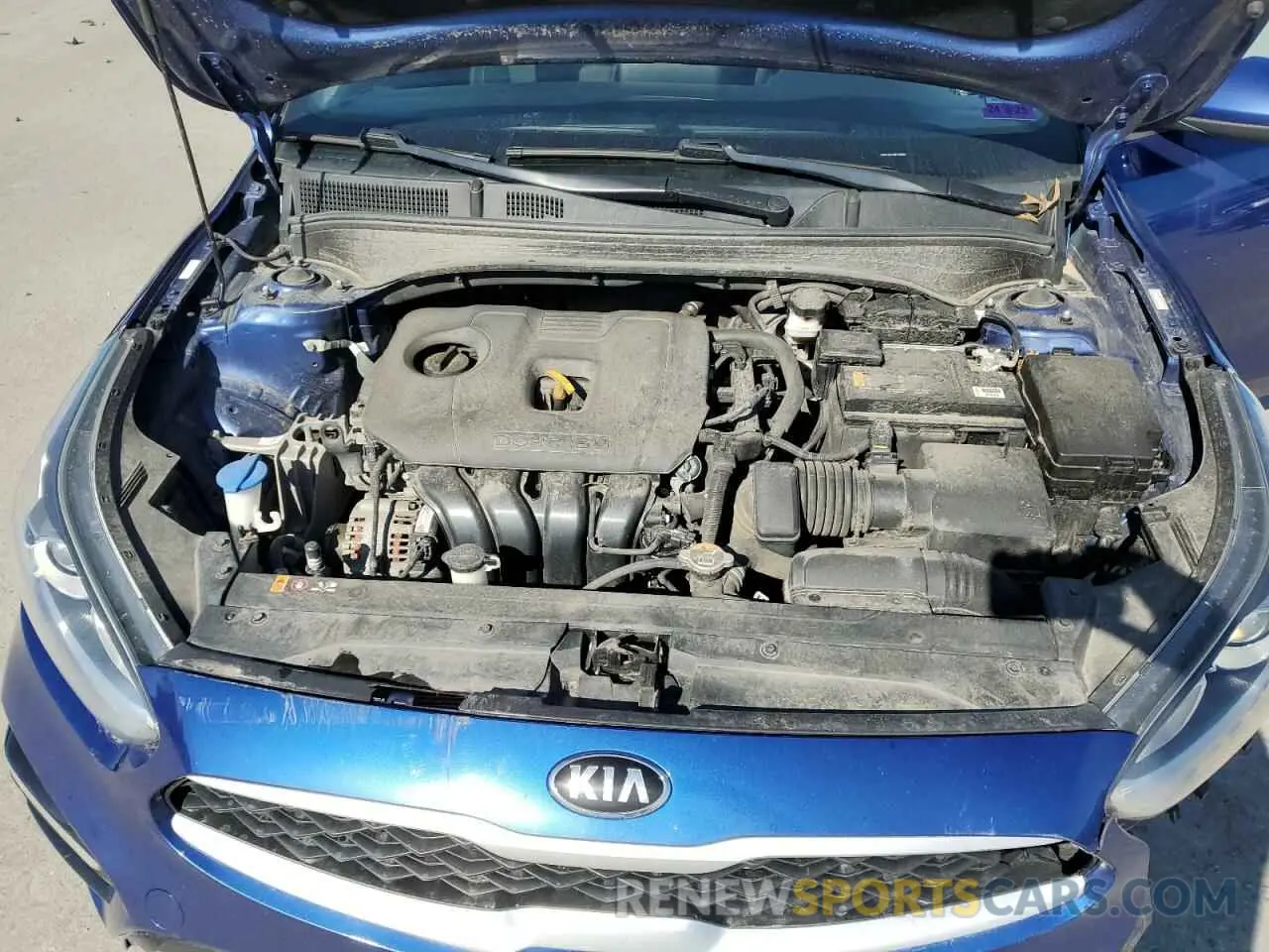 11 Photograph of a damaged car 3KPF24AD5ME284042 KIA FORTE 2021