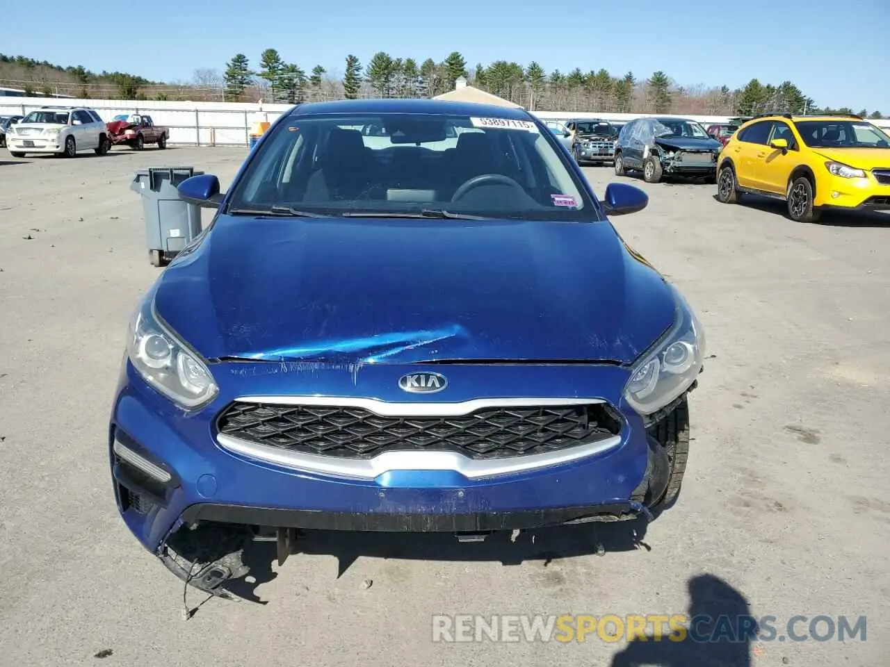 5 Photograph of a damaged car 3KPF24AD5ME284042 KIA FORTE 2021