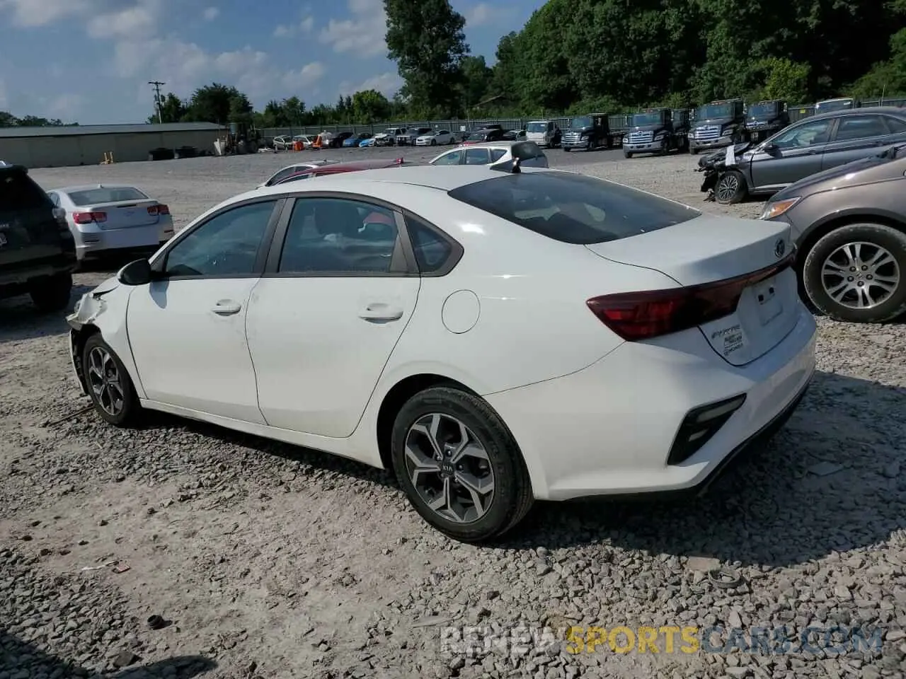 2 Photograph of a damaged car 3KPF24AD5ME285109 KIA FORTE 2021