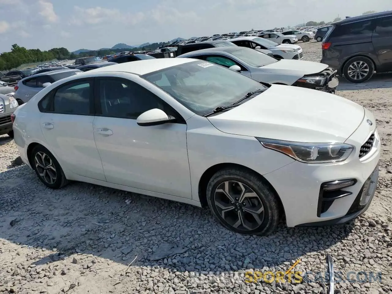 4 Photograph of a damaged car 3KPF24AD5ME285109 KIA FORTE 2021