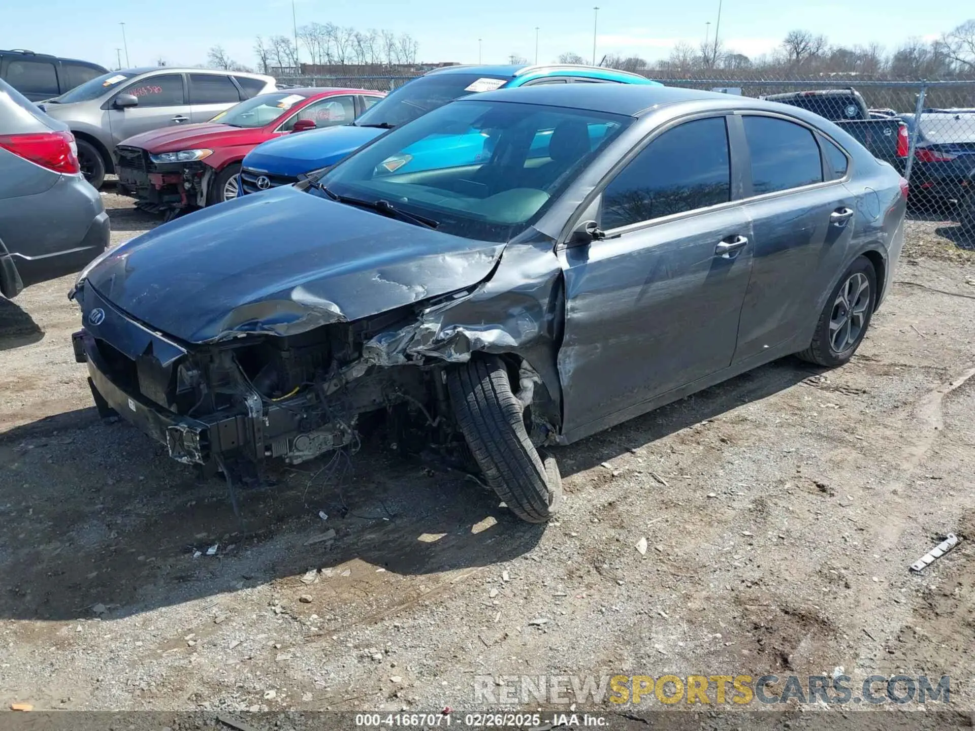 2 Photograph of a damaged car 3KPF24AD5ME292089 KIA FORTE 2021