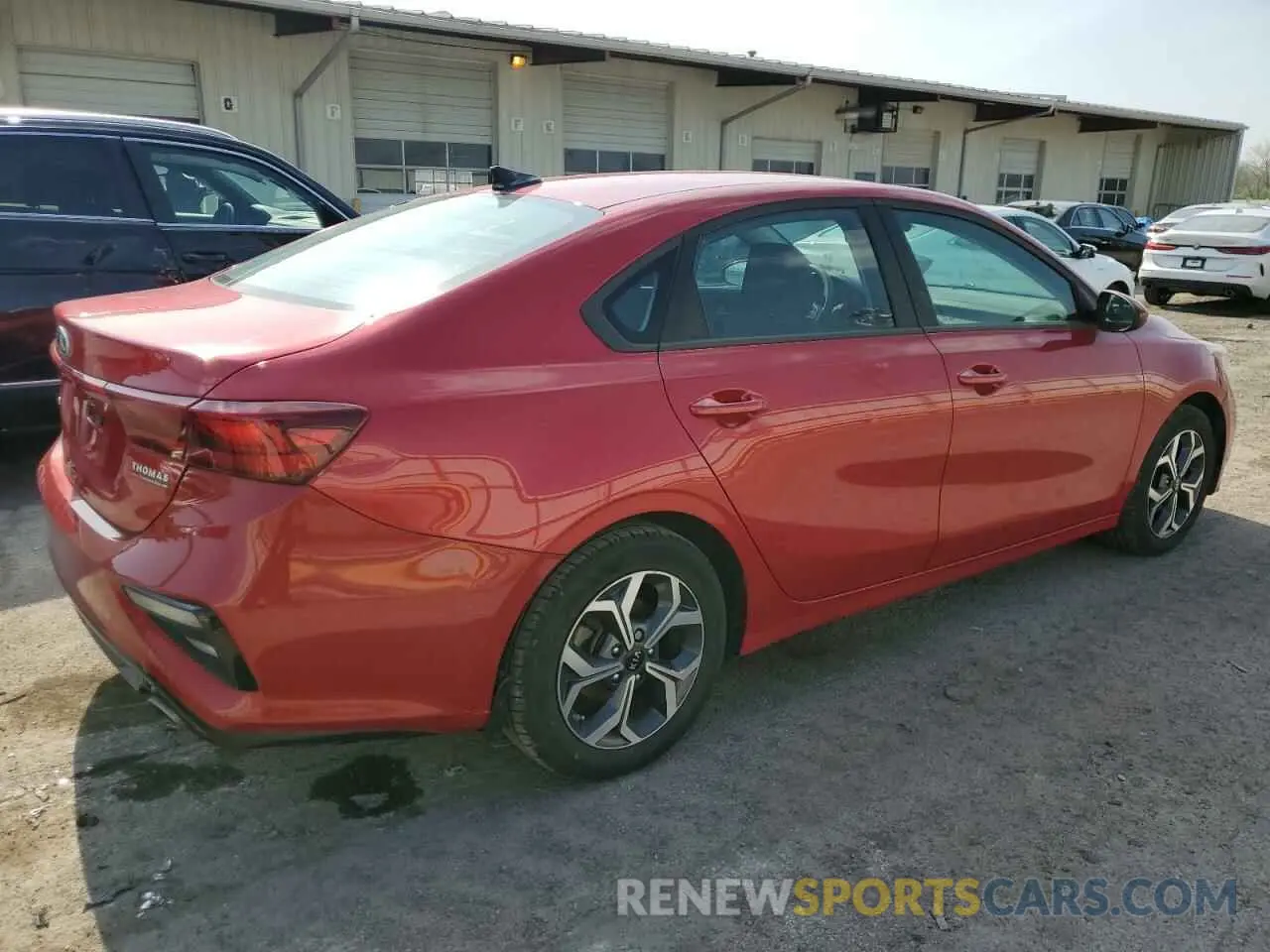 3 Photograph of a damaged car 3KPF24AD5ME297180 KIA FORTE 2021