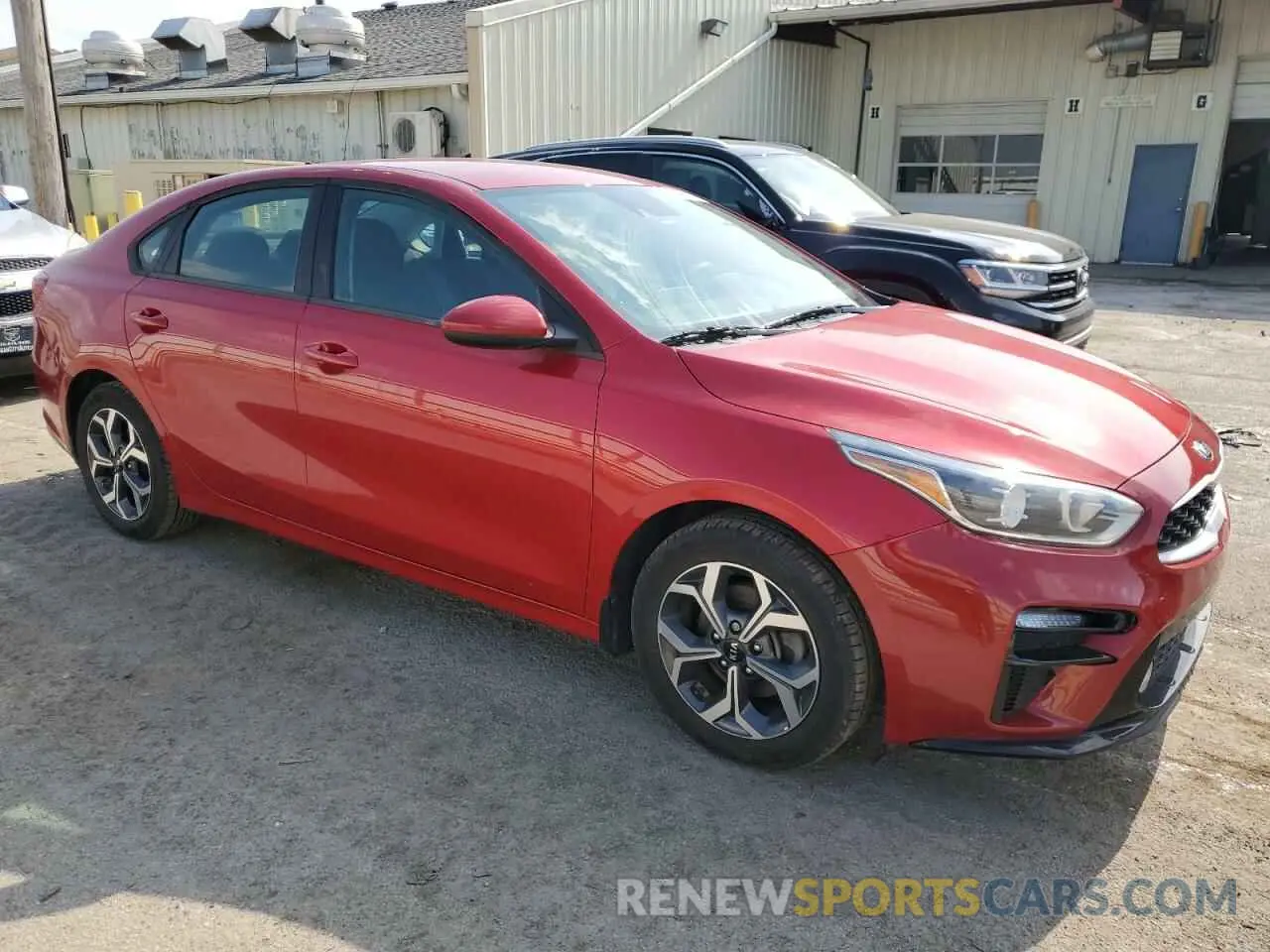 4 Photograph of a damaged car 3KPF24AD5ME297180 KIA FORTE 2021