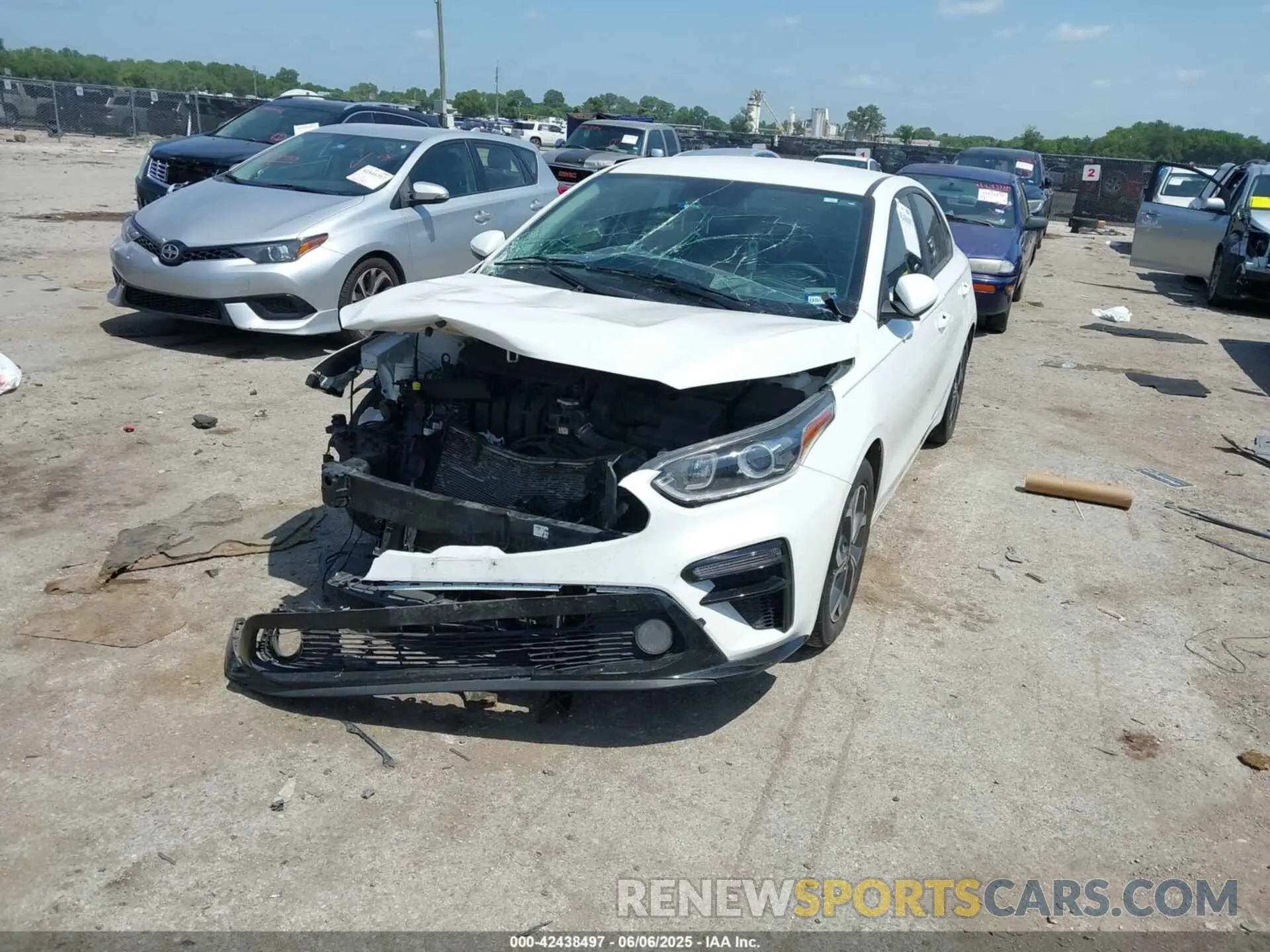 2 Photograph of a damaged car 3KPF24AD5ME297261 KIA FORTE 2021