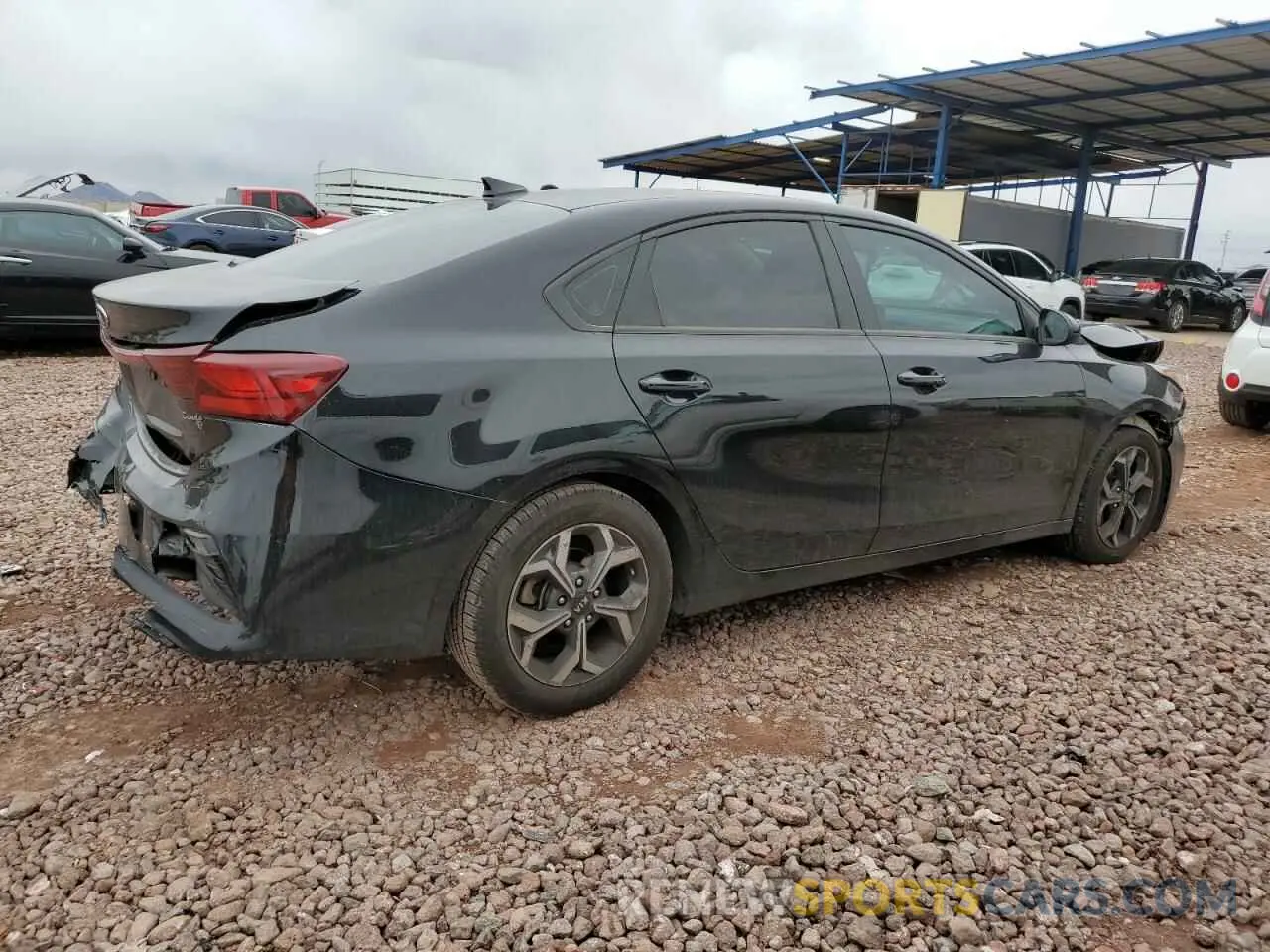 3 Photograph of a damaged car 3KPF24AD5ME297499 KIA FORTE 2021