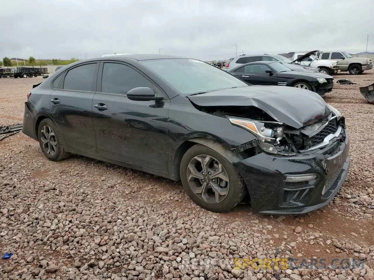 4 Photograph of a damaged car 3KPF24AD5ME297499 KIA FORTE 2021