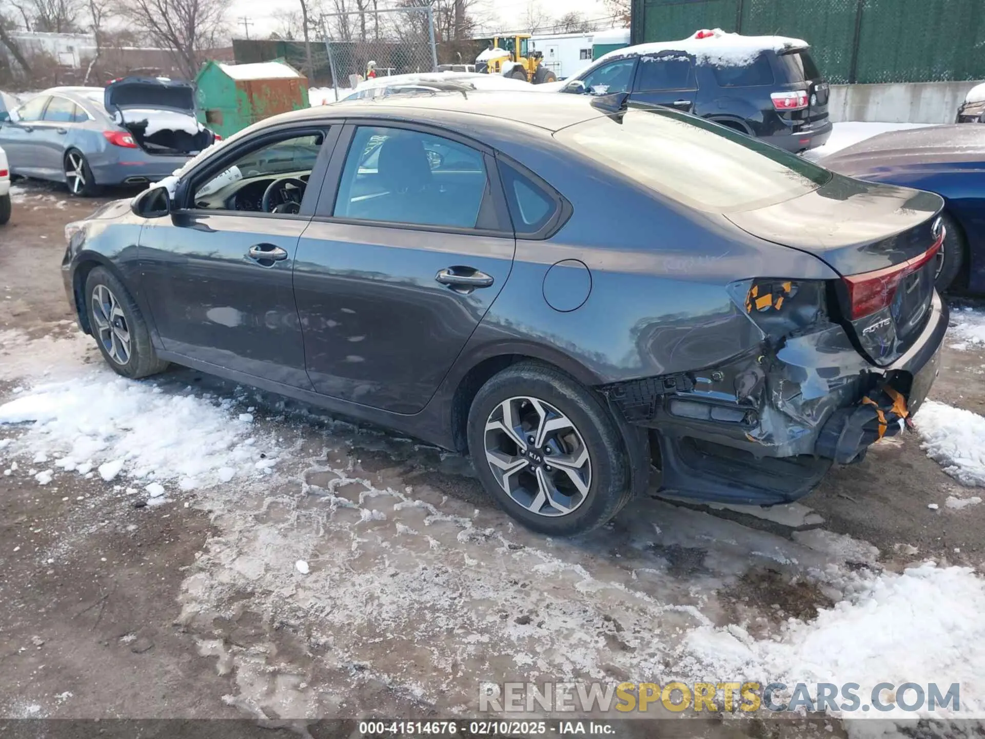 3 Photograph of a damaged car 3KPF24AD5ME302183 KIA FORTE 2021