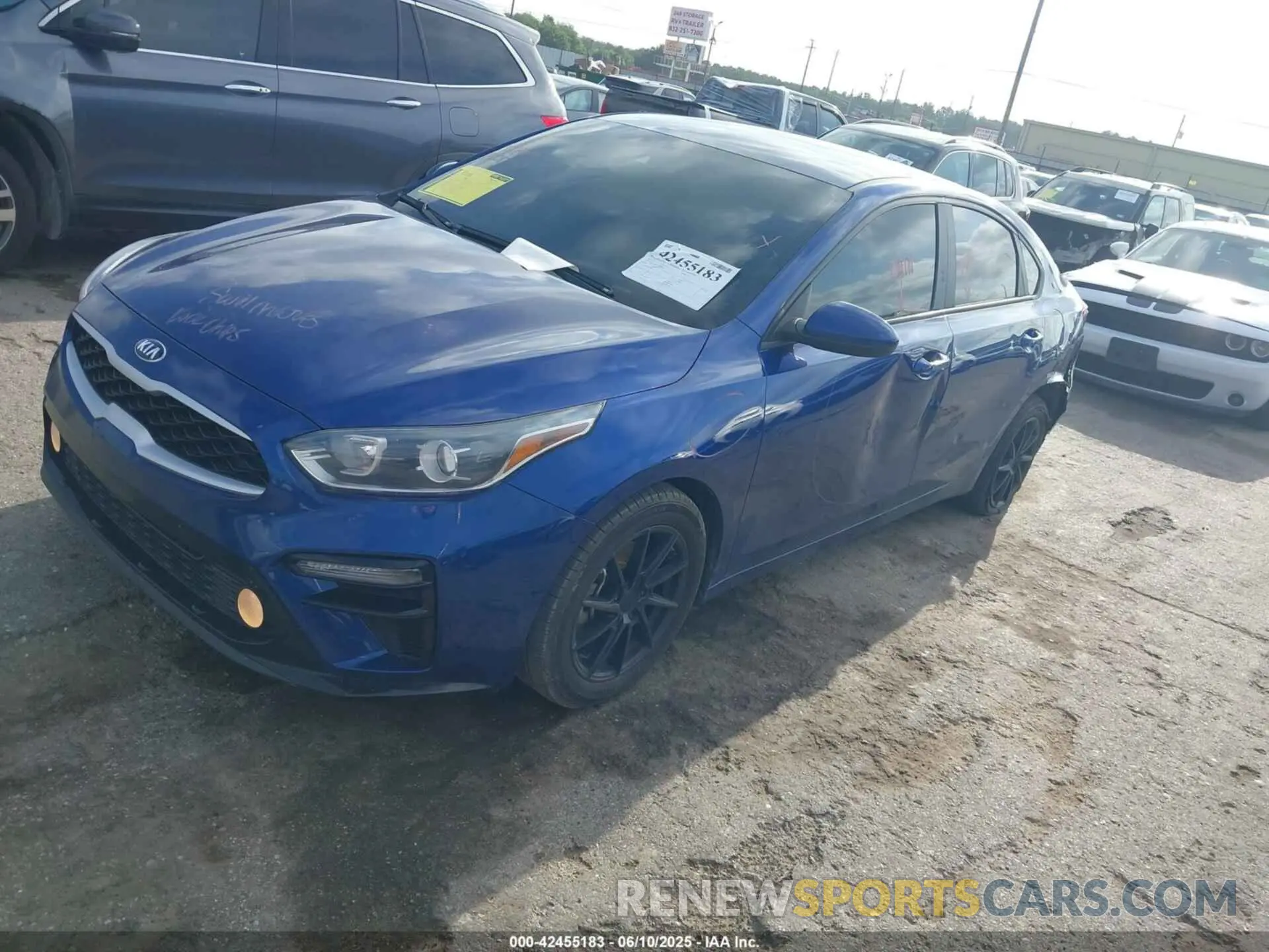 2 Photograph of a damaged car 3KPF24AD5ME303771 KIA FORTE 2021