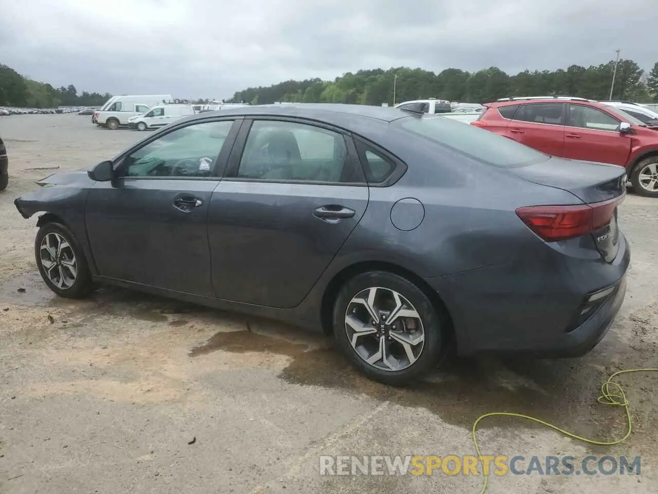 2 Photograph of a damaged car 3KPF24AD5ME303852 KIA FORTE 2021