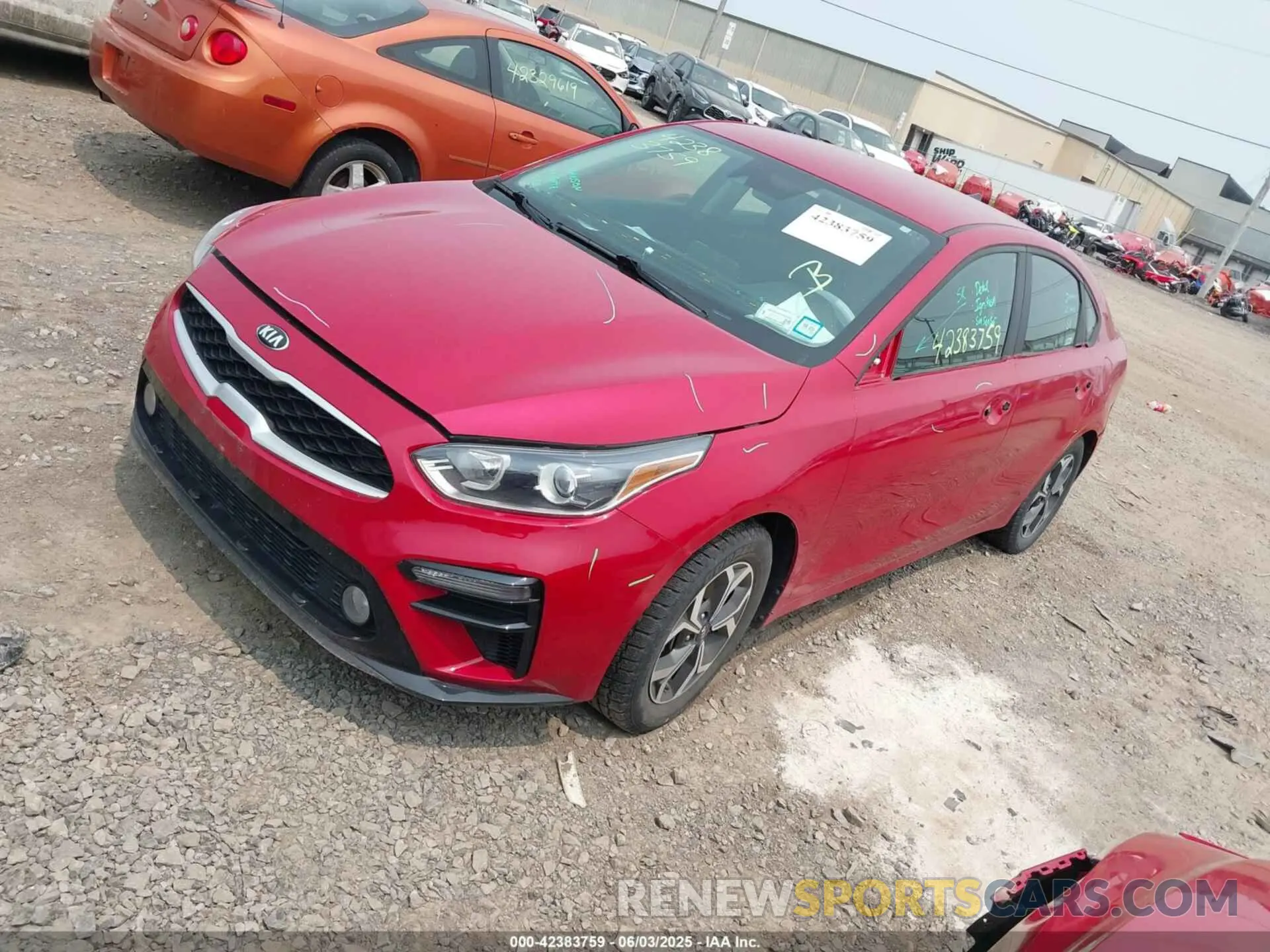 2 Photograph of a damaged car 3KPF24AD5ME303978 KIA FORTE 2021