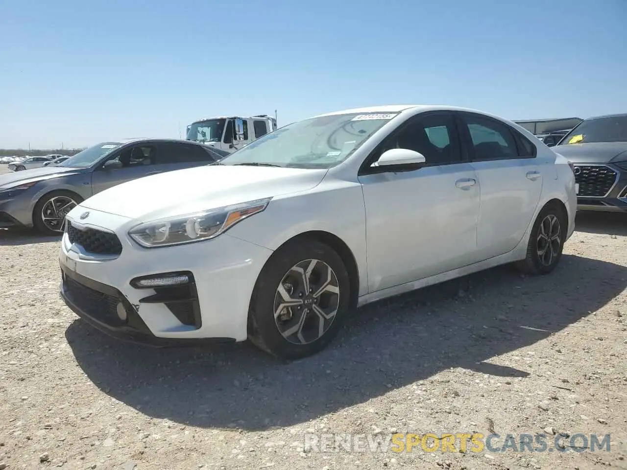 1 Photograph of a damaged car 3KPF24AD5ME314690 KIA FORTE 2021