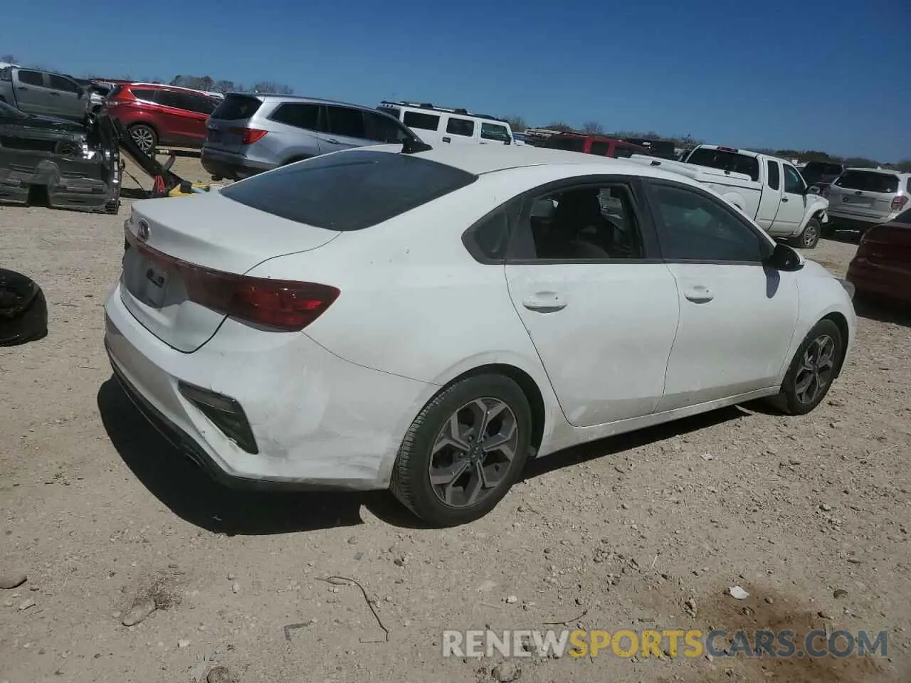 3 Photograph of a damaged car 3KPF24AD5ME314690 KIA FORTE 2021